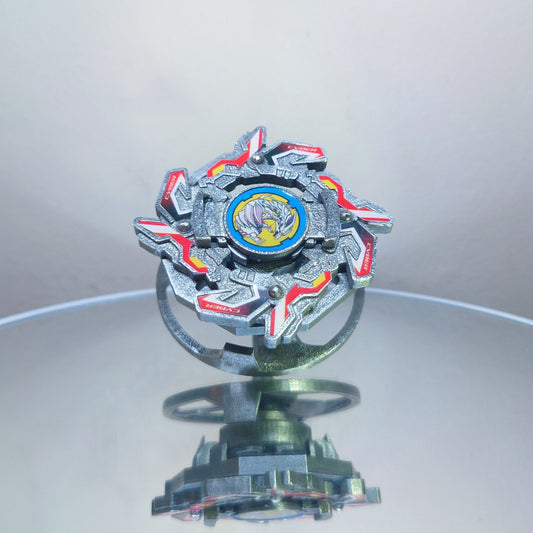 FULL METAL Beyblade Cyber Dragoon (Stainless steel)