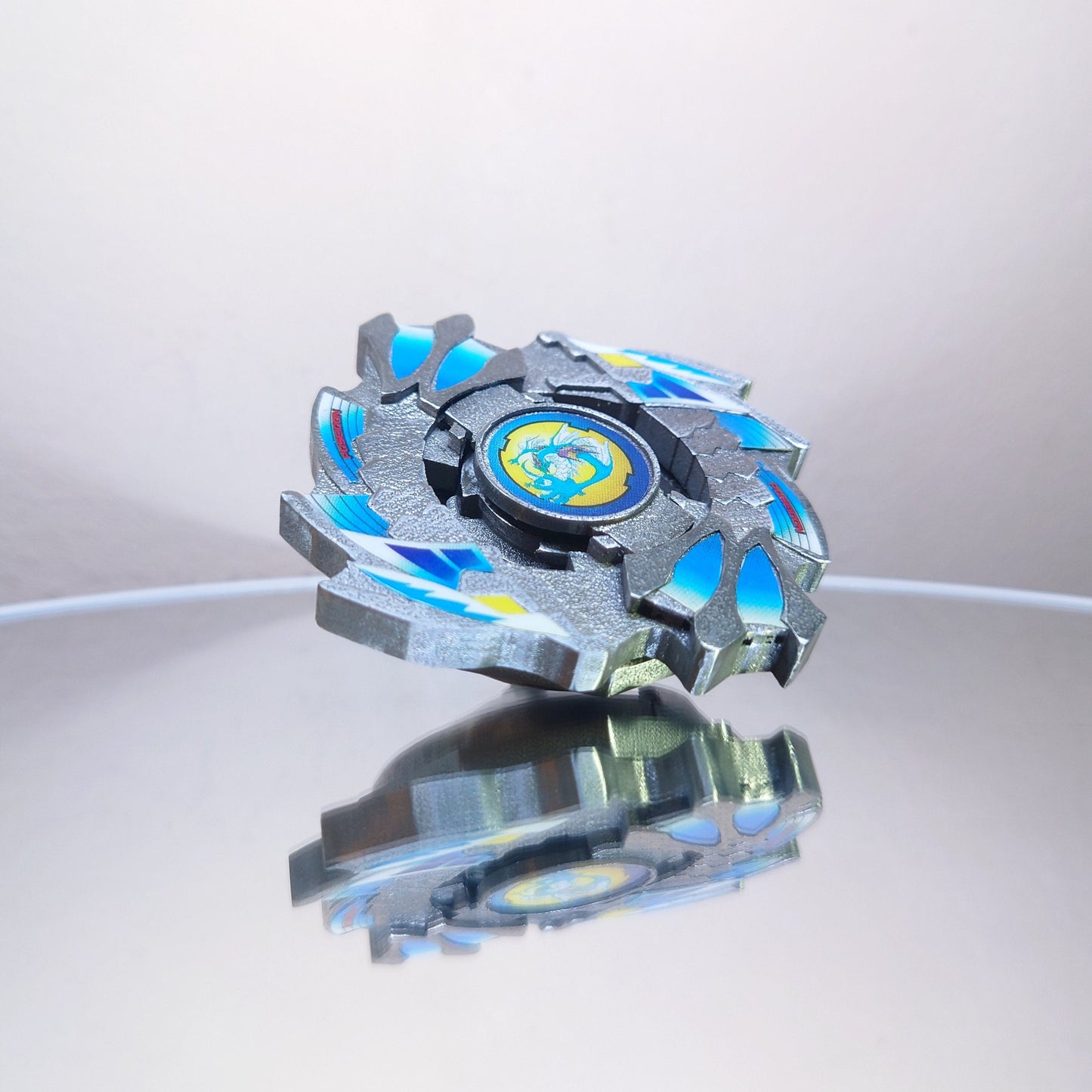 FULL METAL Beyblade Poseidon (Stainless Steel)