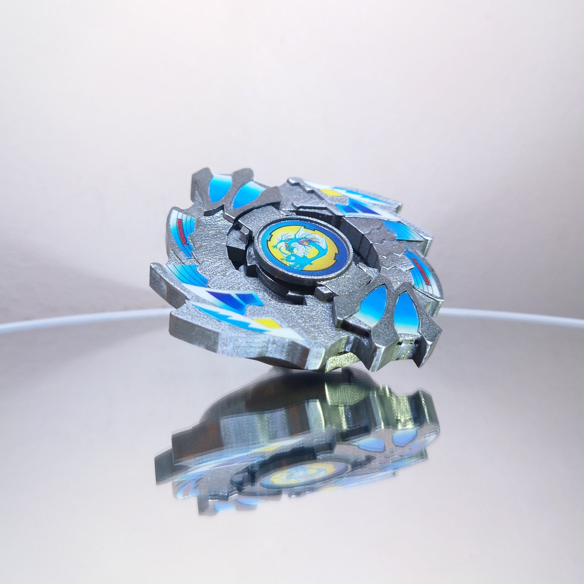 FULL METAL Beyblade Poseidon (Stainless Steel)