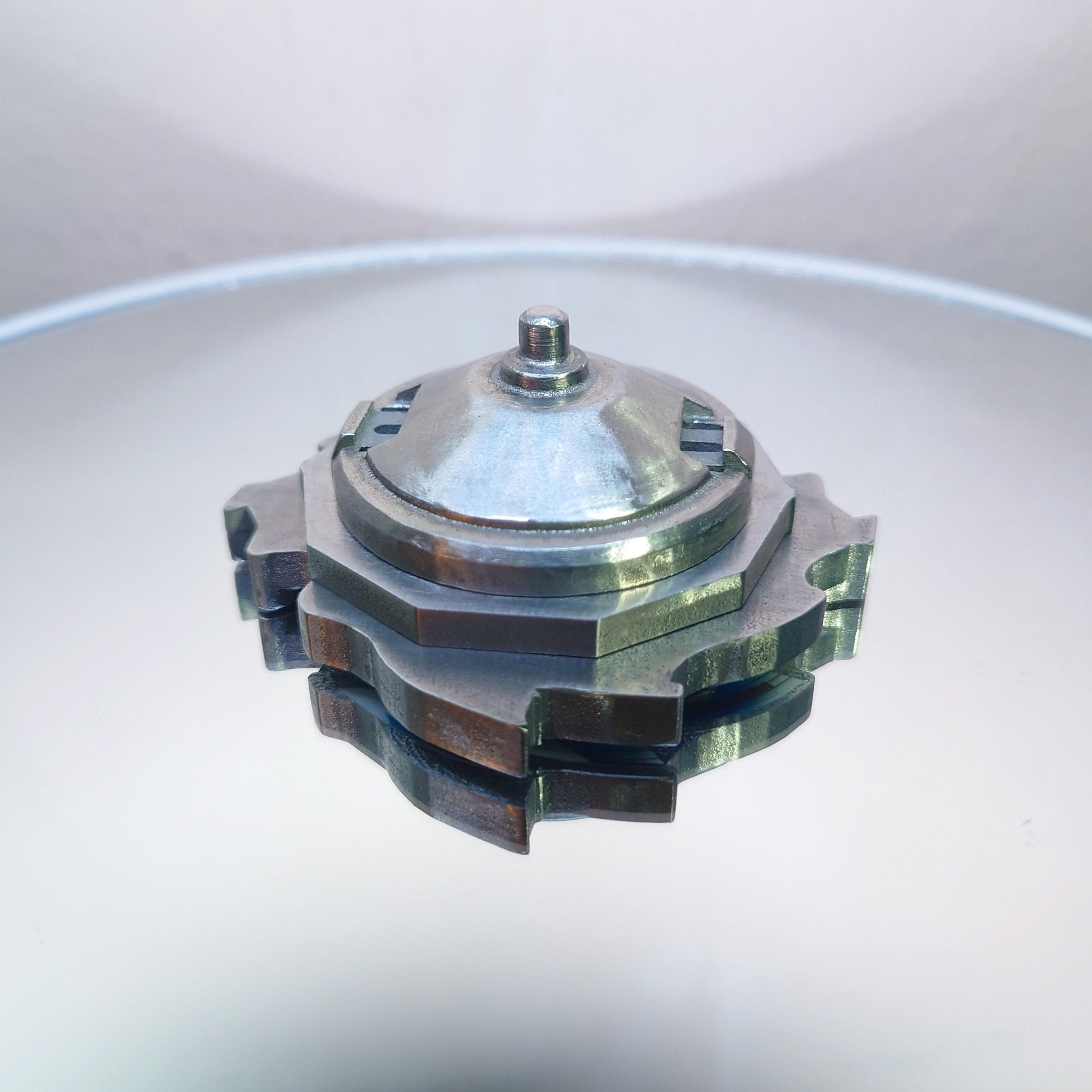 FULL METAL Beyblade Poseidon (Stainless Steel)