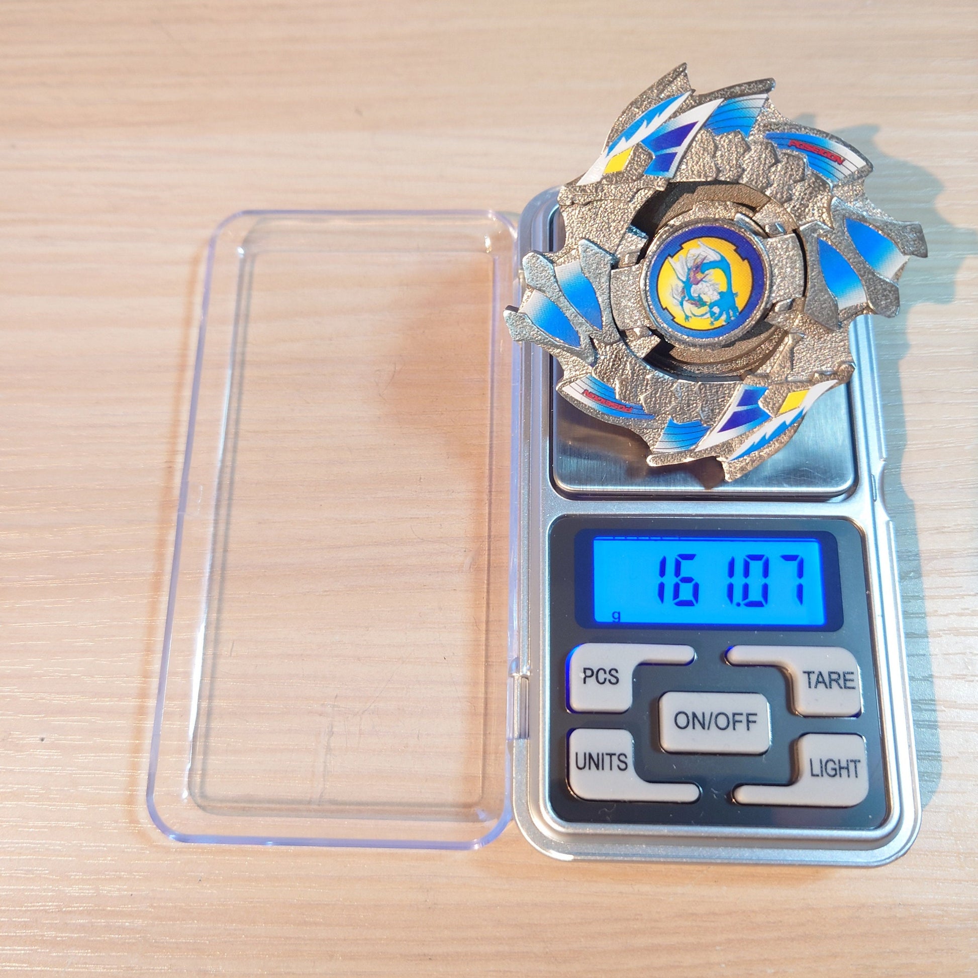 FULL METAL Beyblade Poseidon (Stainless Steel)