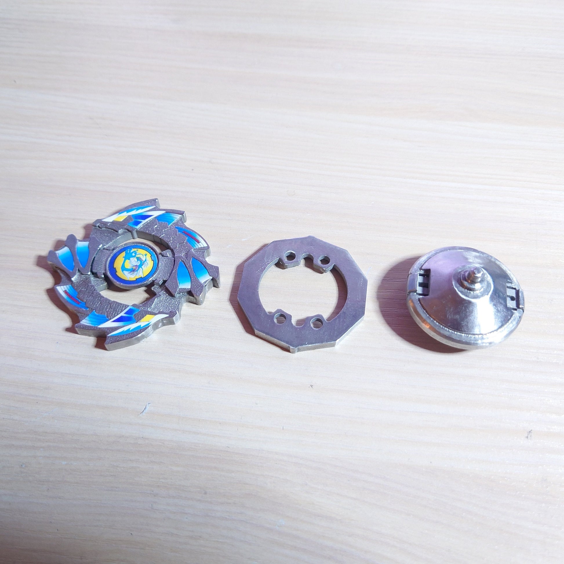FULL METAL Beyblade Poseidon (Stainless Steel)