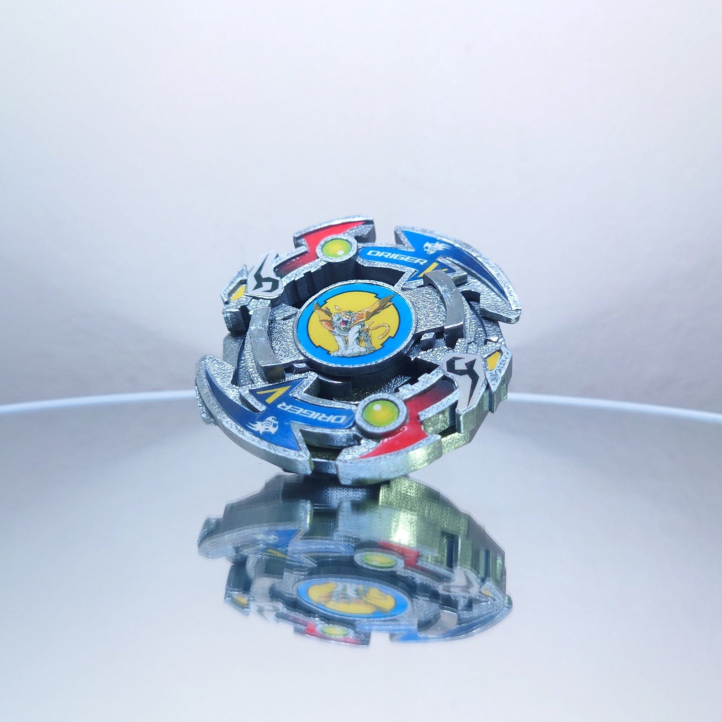 FULL METAL Beyblade Driger V (Stainless steel)