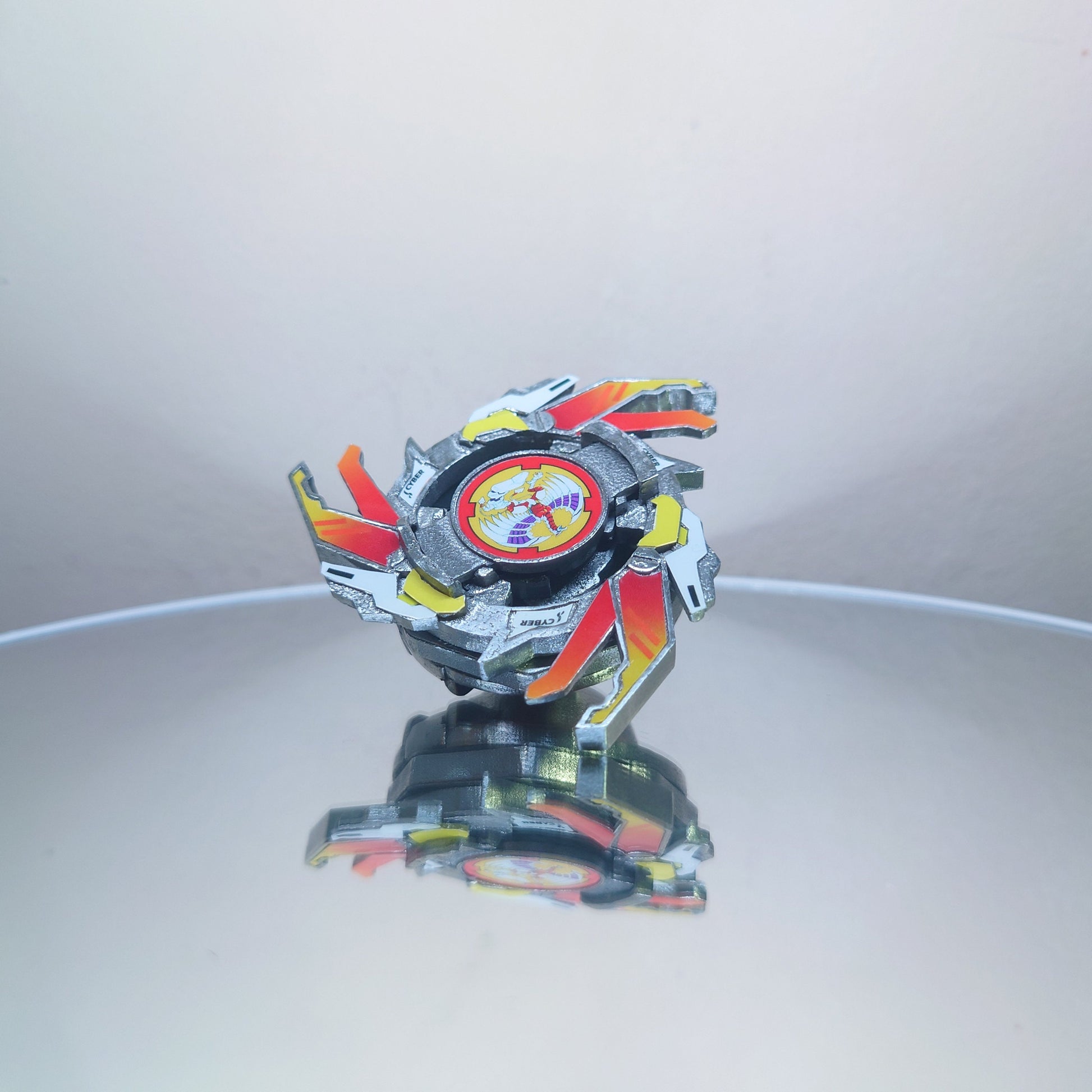 FULL METAL Beyblade Cyber Dranzer (Stainless steel)