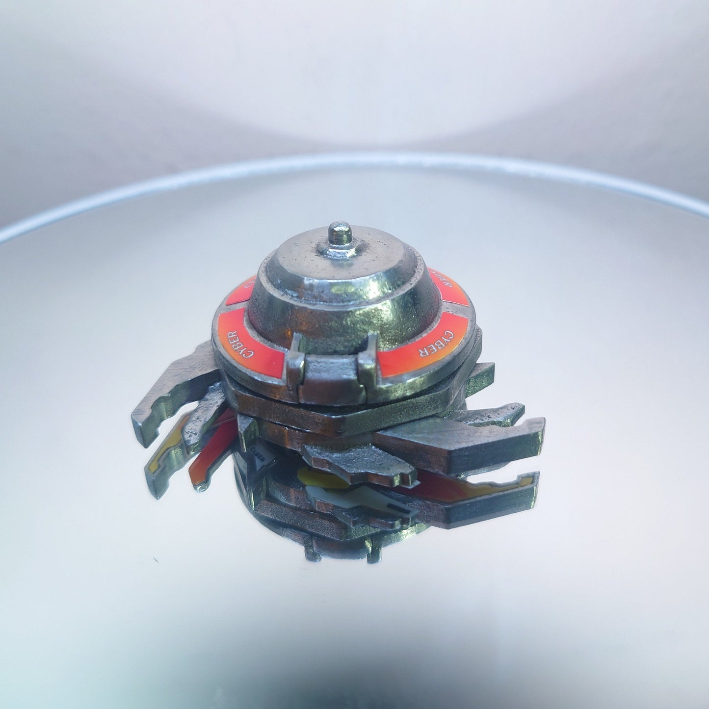 FULL METAL Beyblade Cyber Dranzer (Stainless steel)