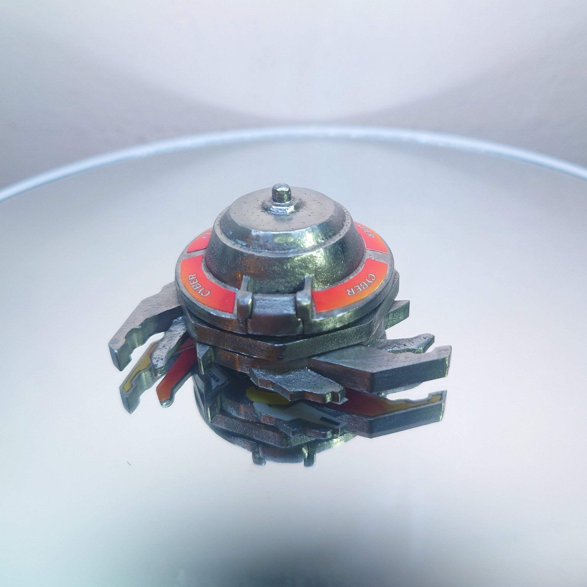 FULL METAL Beyblade Cyber Dranzer (Stainless steel)