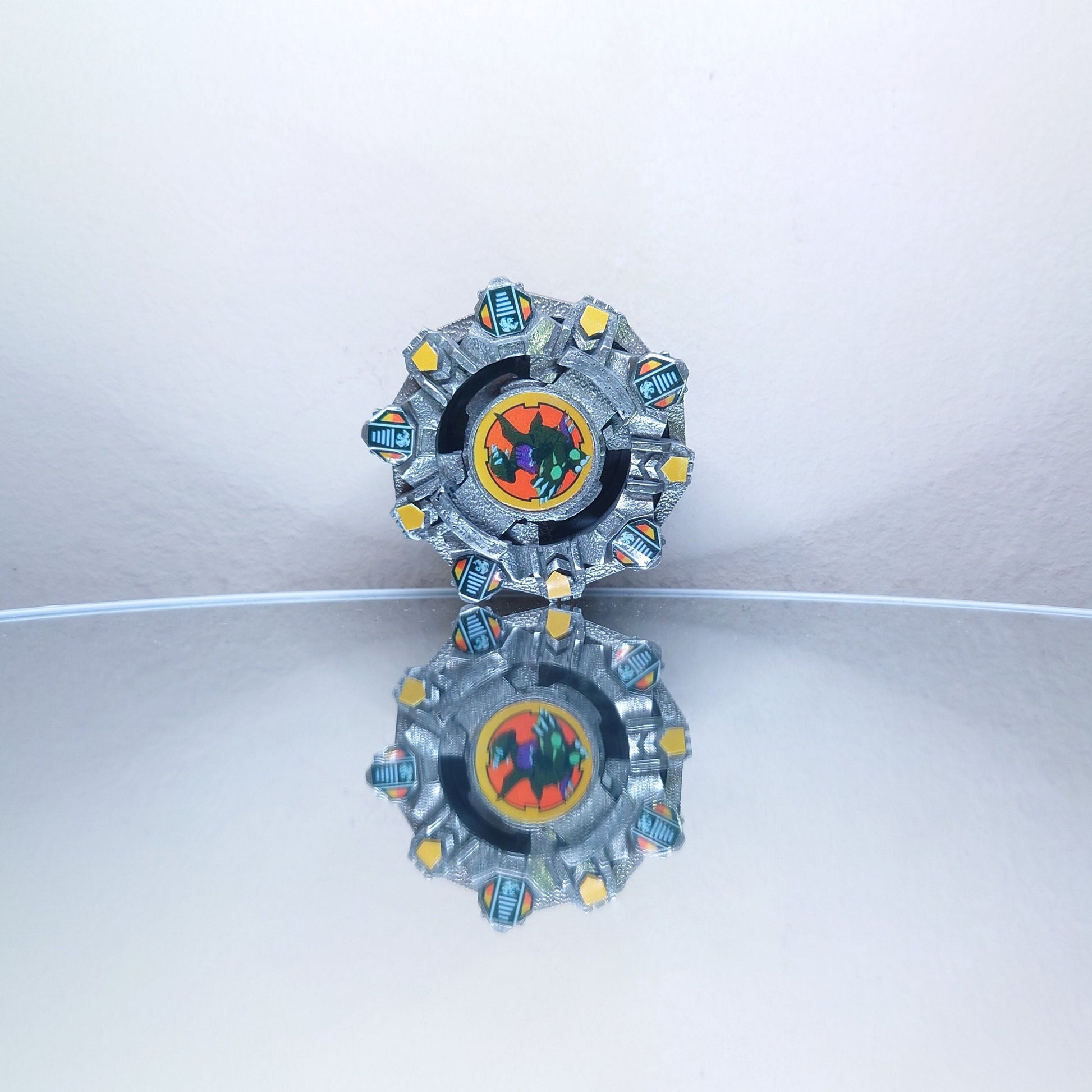 FULL METAL Beyblade Draciel V (Stainless steel)