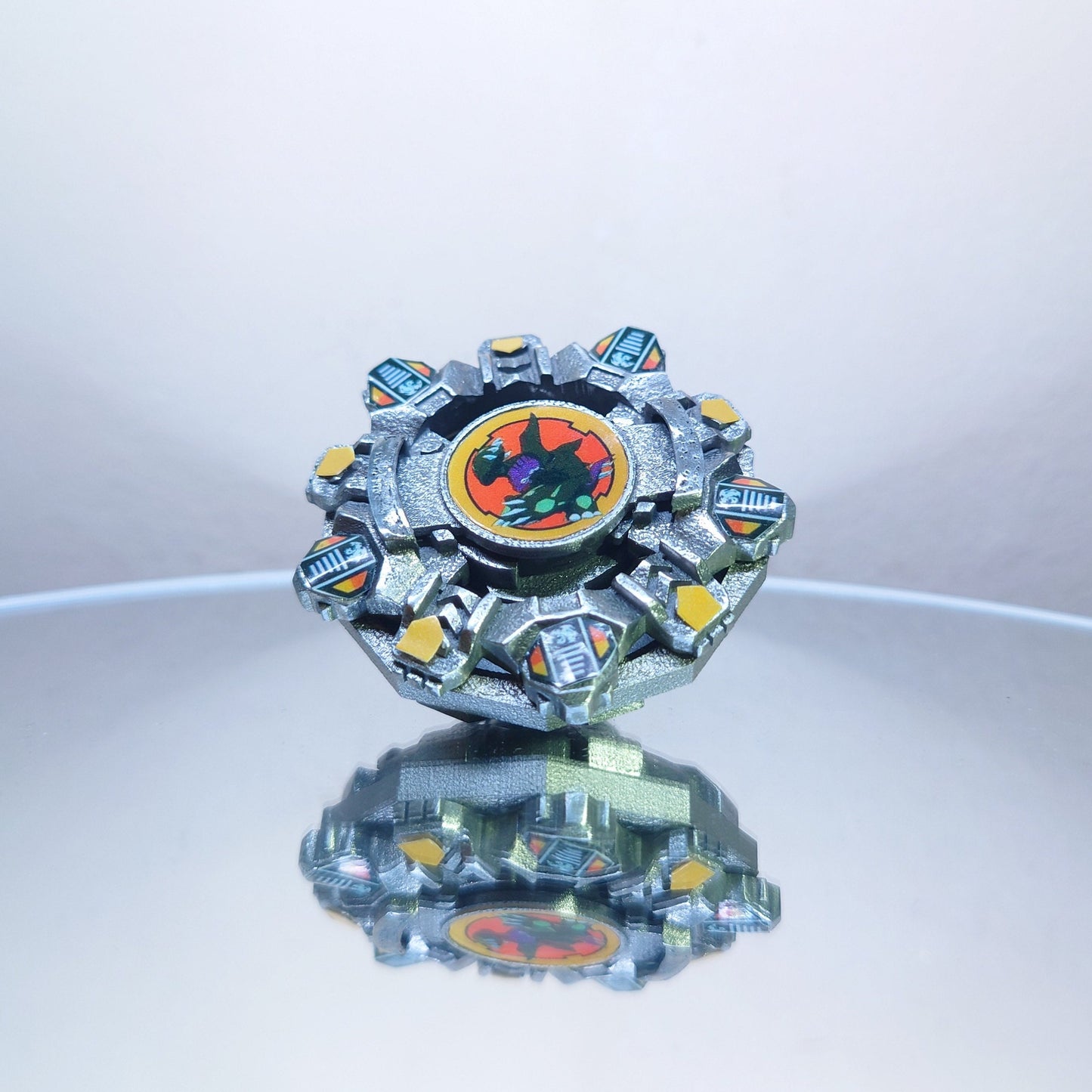 FULL METAL Beyblade Draciel V (Stainless steel)