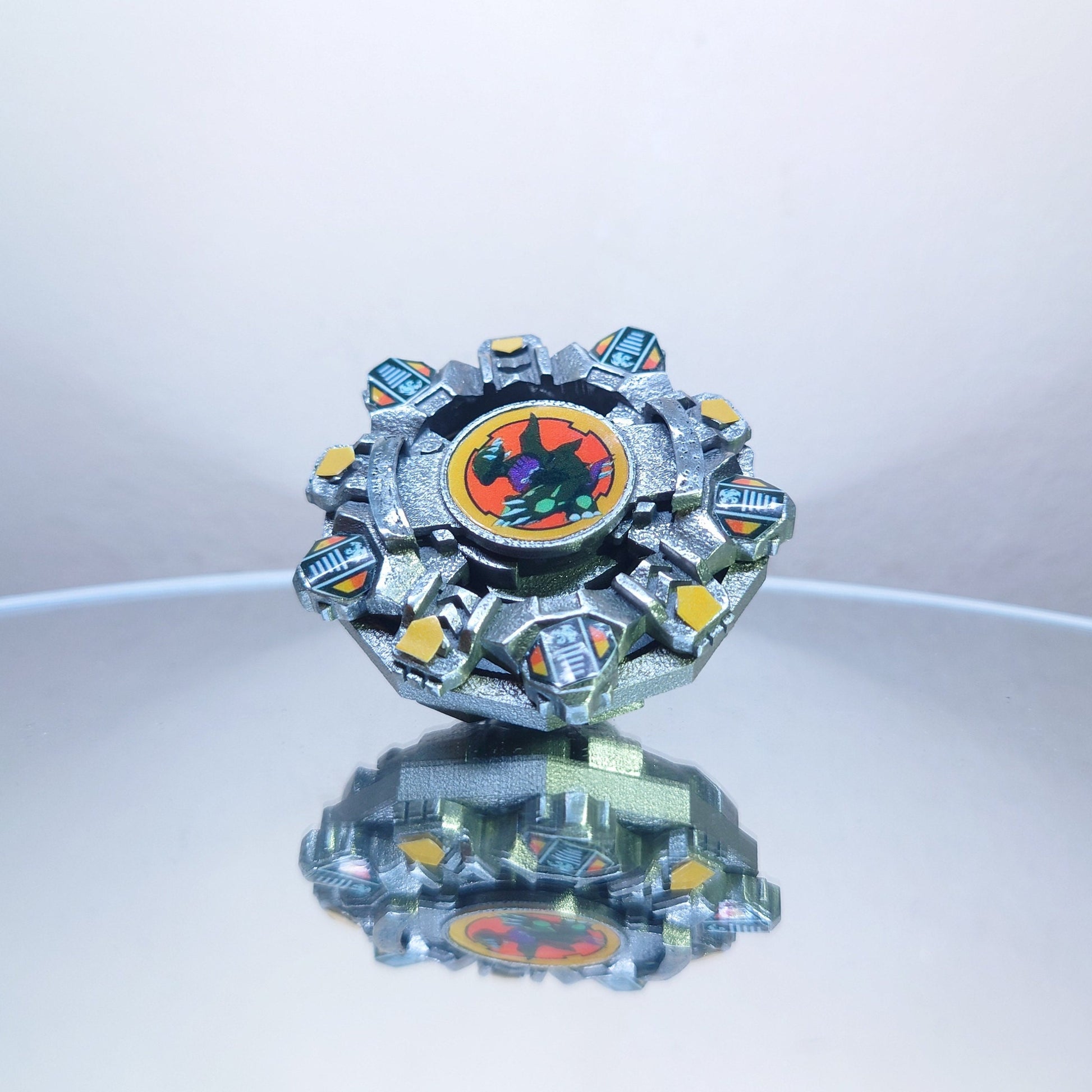 FULL METAL Beyblade Draciel V (Stainless steel)