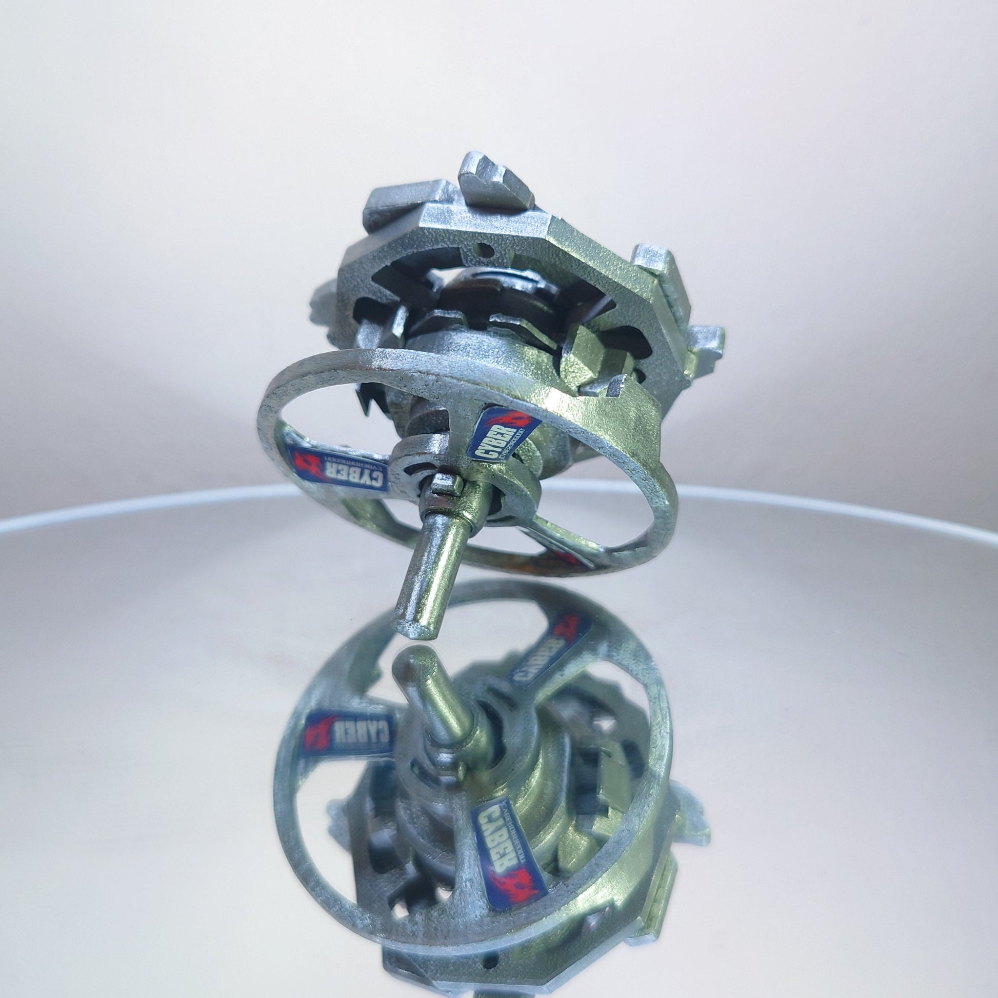 FULL METAL Beyblade Cyber Dragoon (Stainless steel)