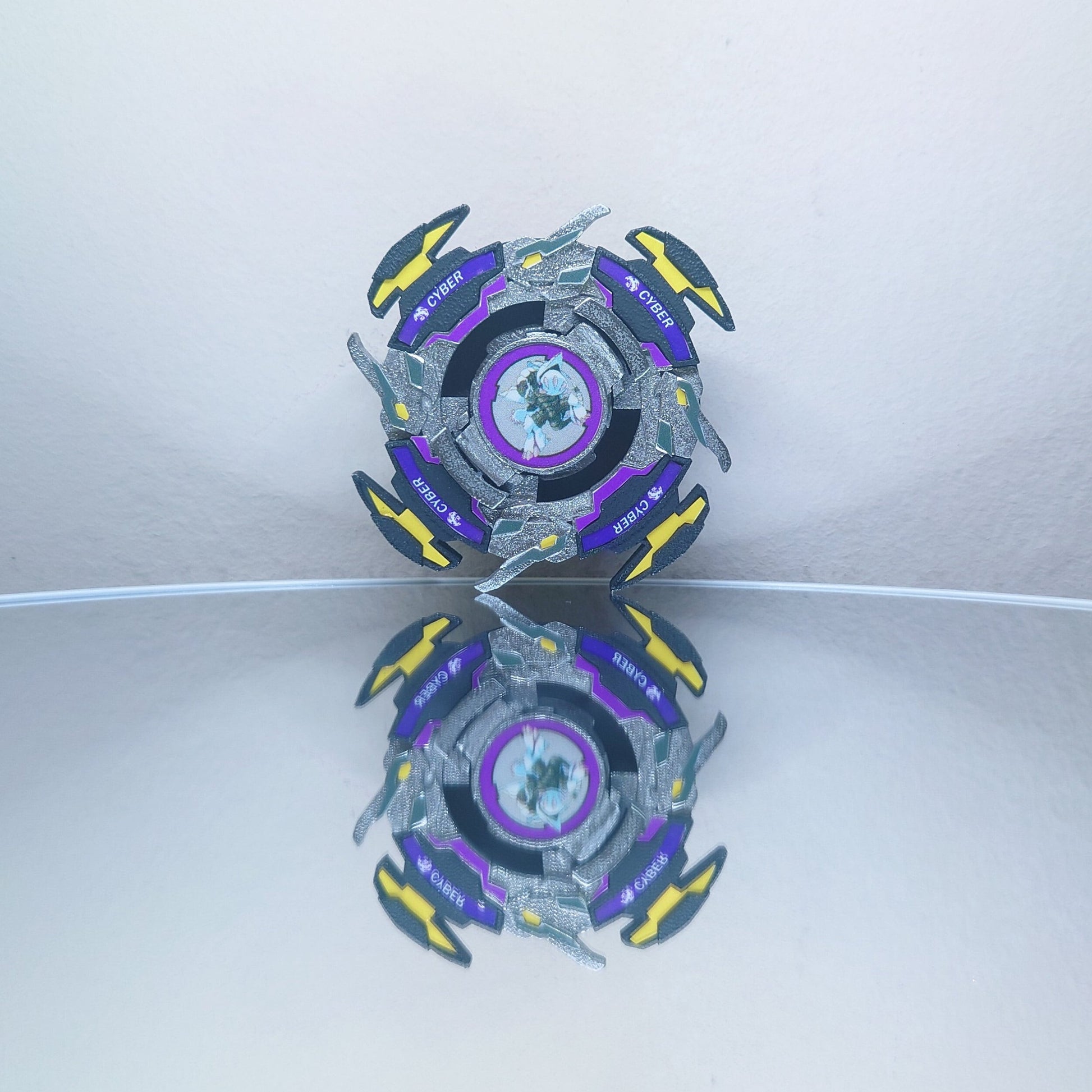 FULL METAL Beyblade Cyber Draciel (Stainless steel)