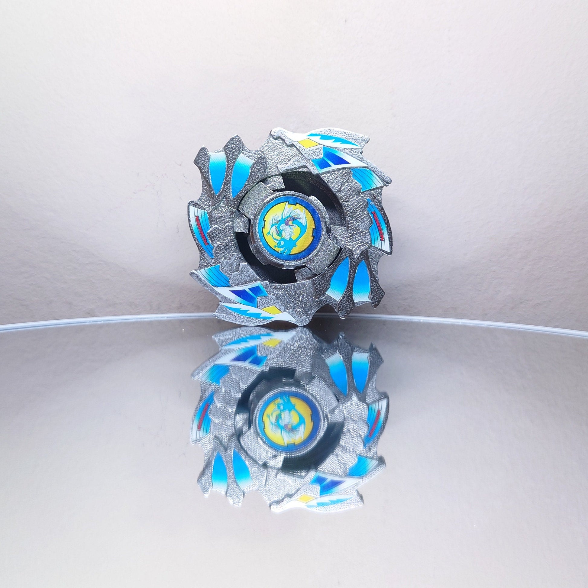 FULL METAL Beyblade Poseidon (Stainless Steel)