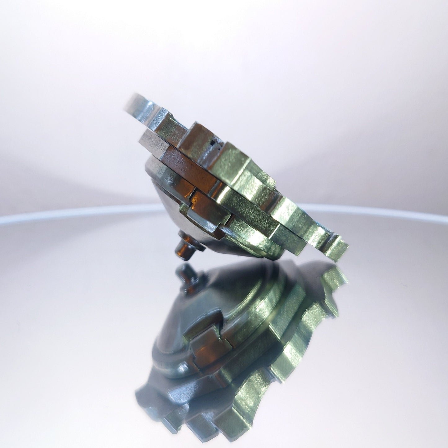 FULL METAL Beyblade Poseidon (Stainless Steel)
