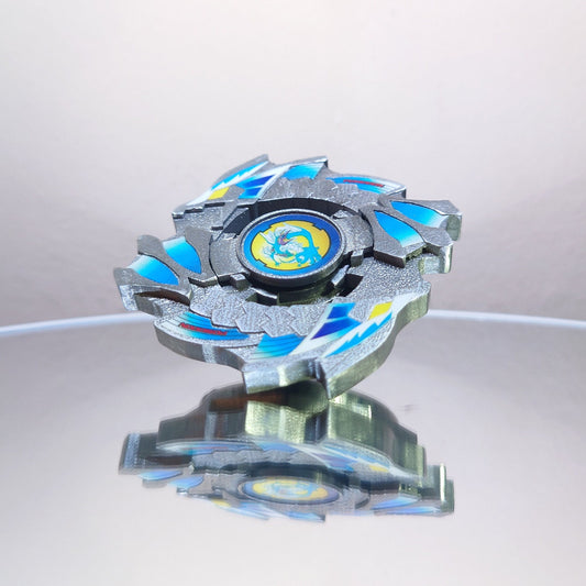 FULL METAL Beyblade Poseidon (Stainless Steel)