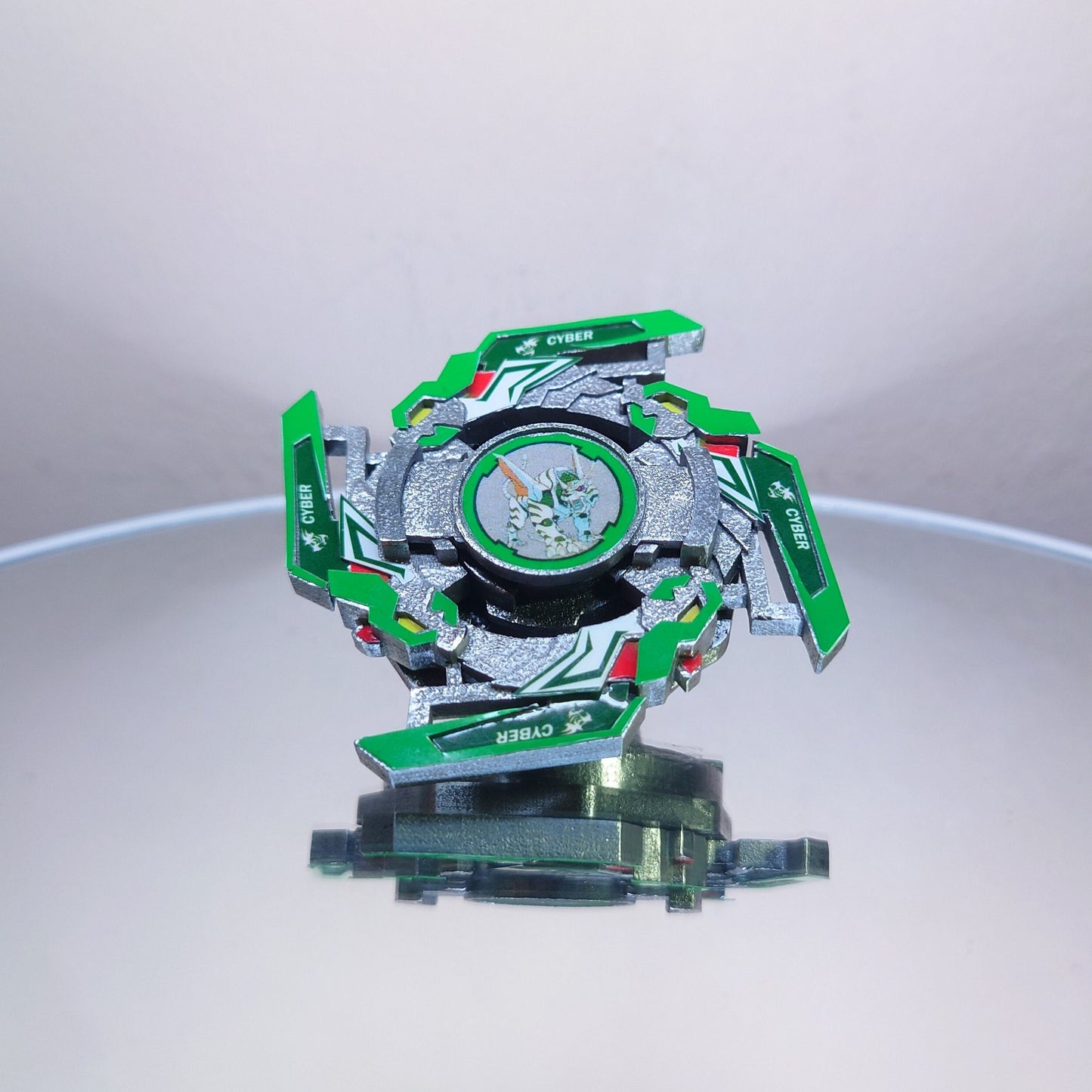 FULL METAL Beyblade Cyber Driger (Stainless steel)