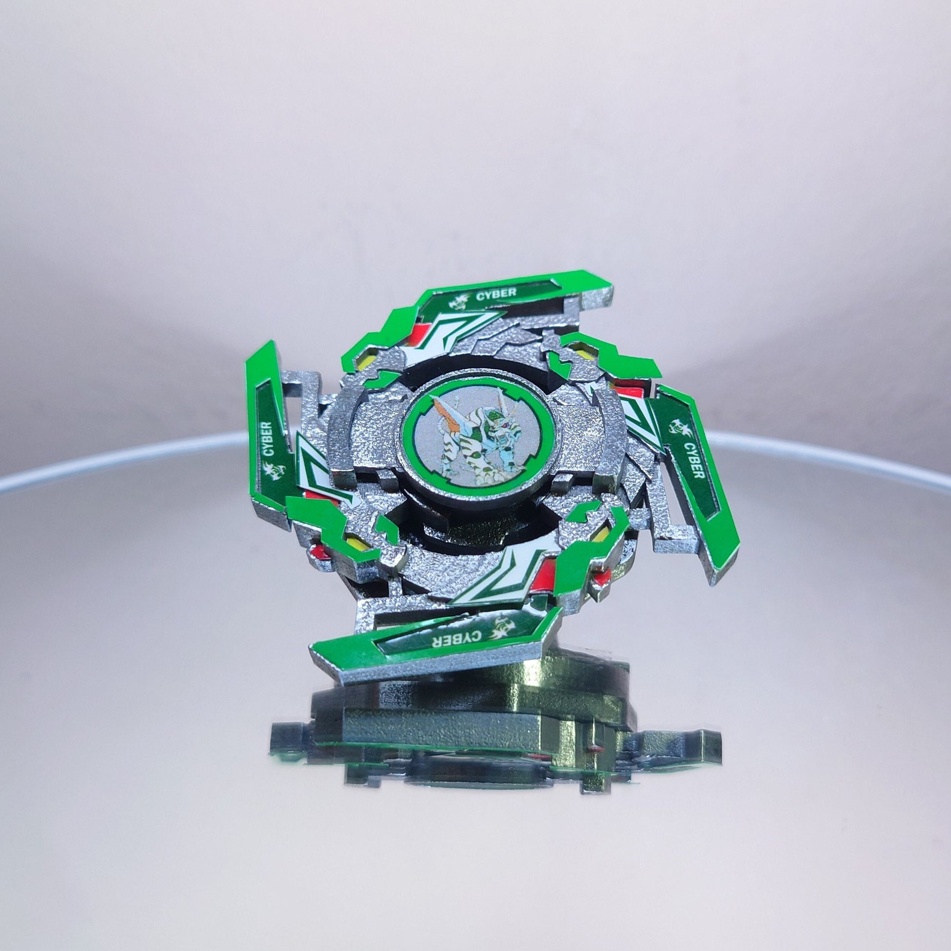 FULL METAL Beyblade Cyber Driger (Stainless steel)
