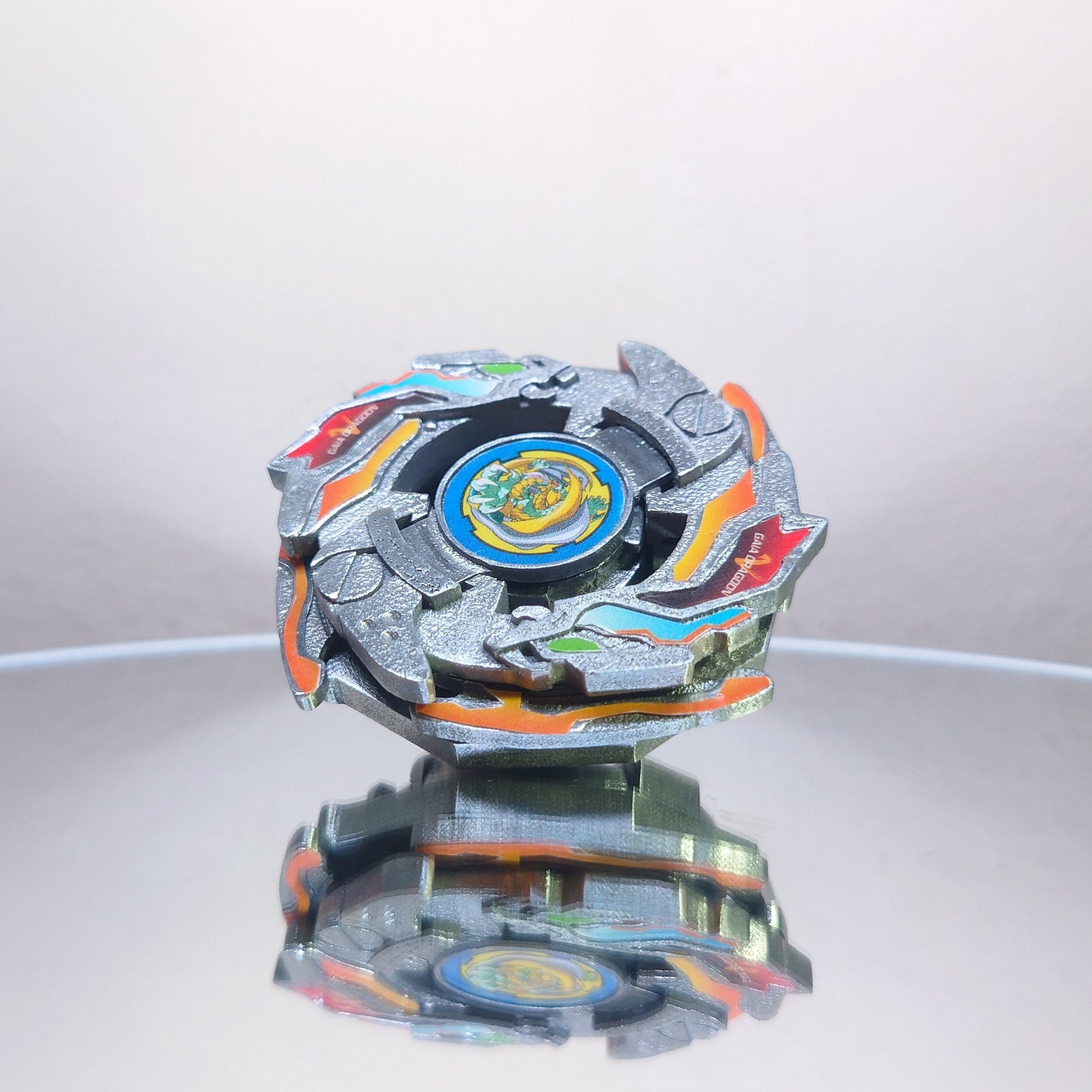 FULL METAL Beyblade Gaia Dragoon V (Stainless steel)