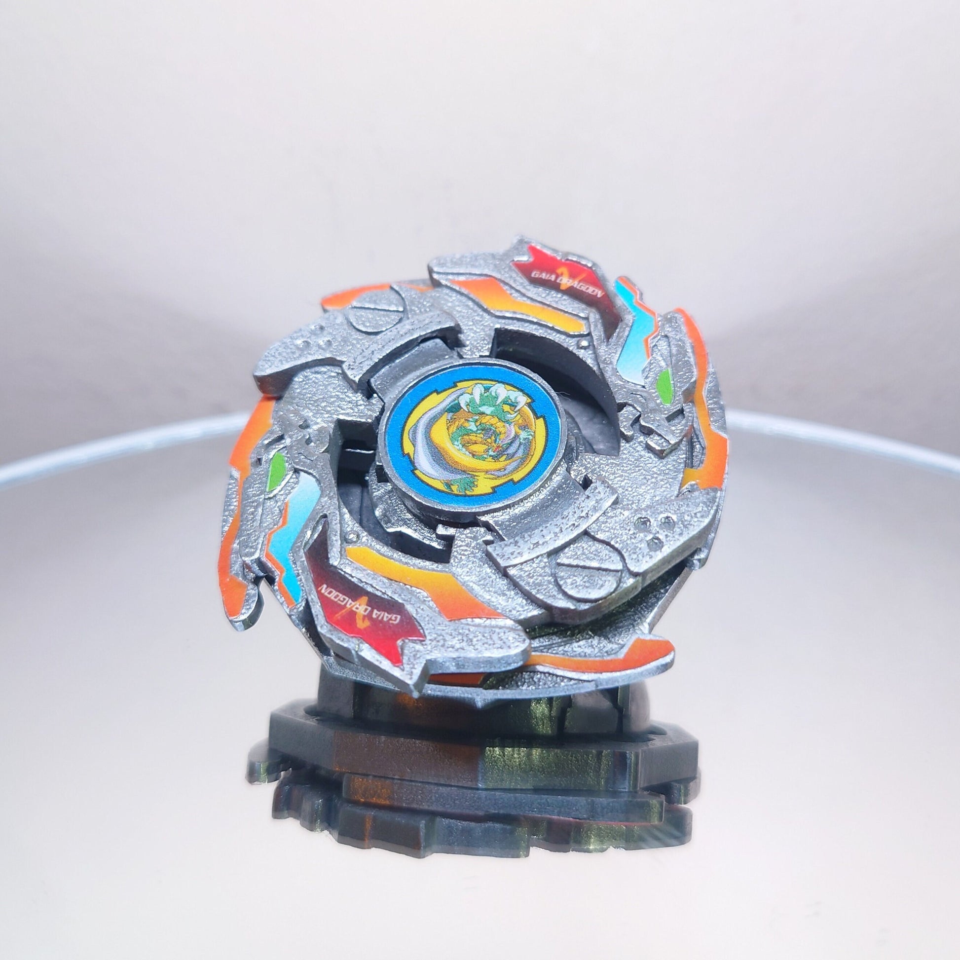 FULL METAL Beyblade Gaia Dragoon V (Stainless steel)