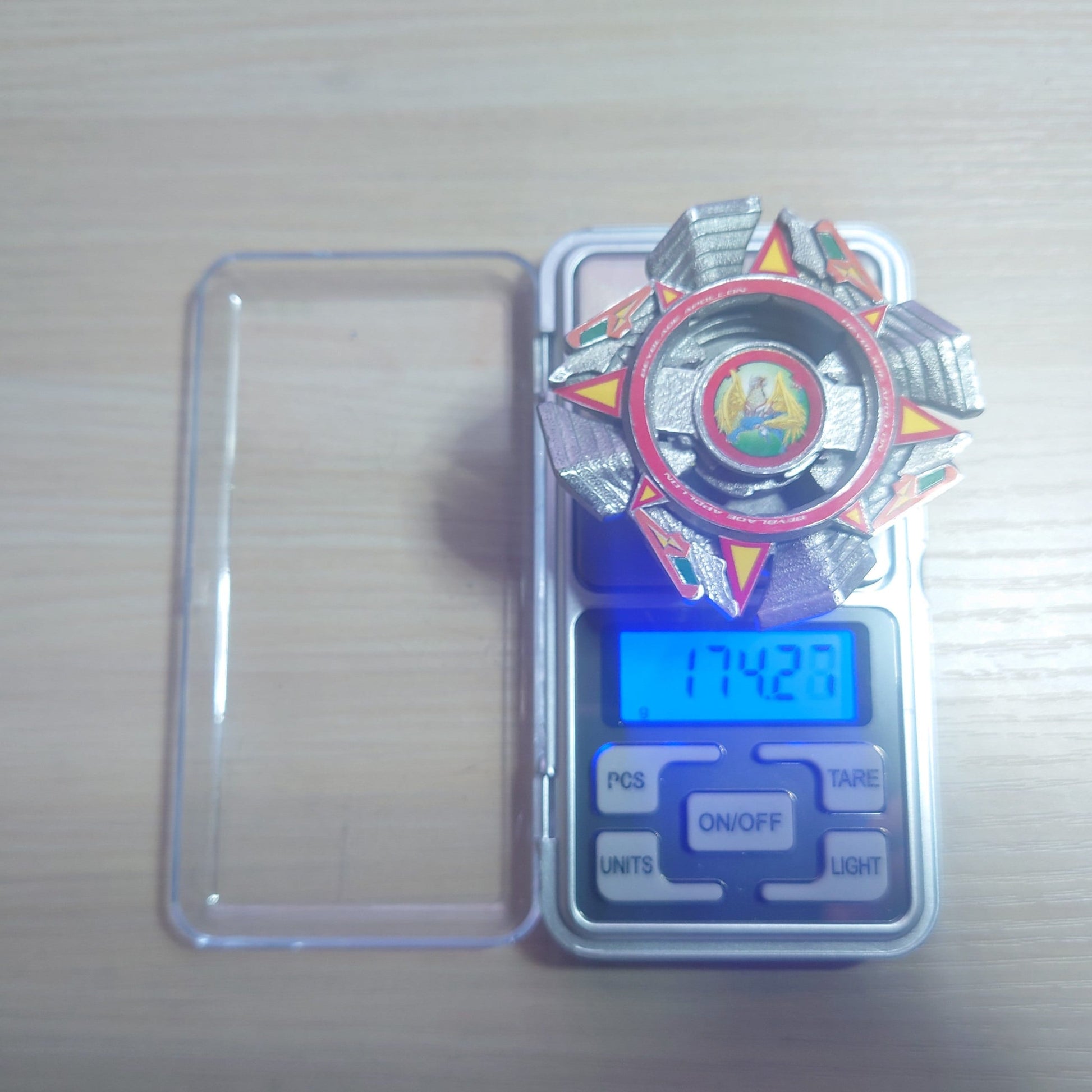 FULL METAL Beyblade Apollon (Stainless Steel)