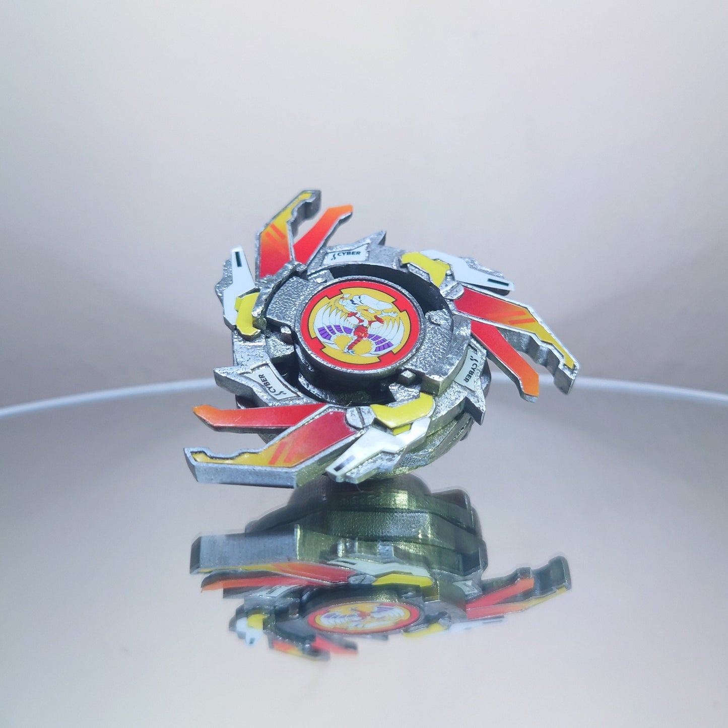 FULL METAL Beyblade Cyber Dranzer (Stainless steel)