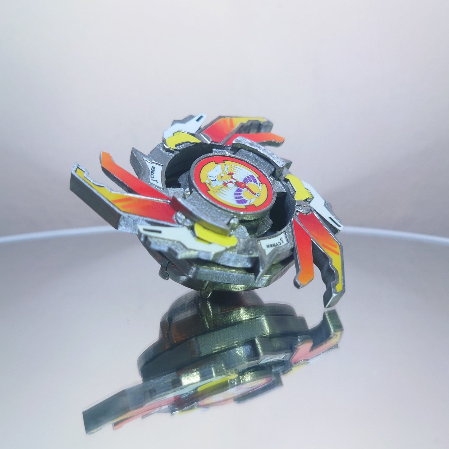 FULL METAL Beyblade Cyber Dranzer (Stainless steel)