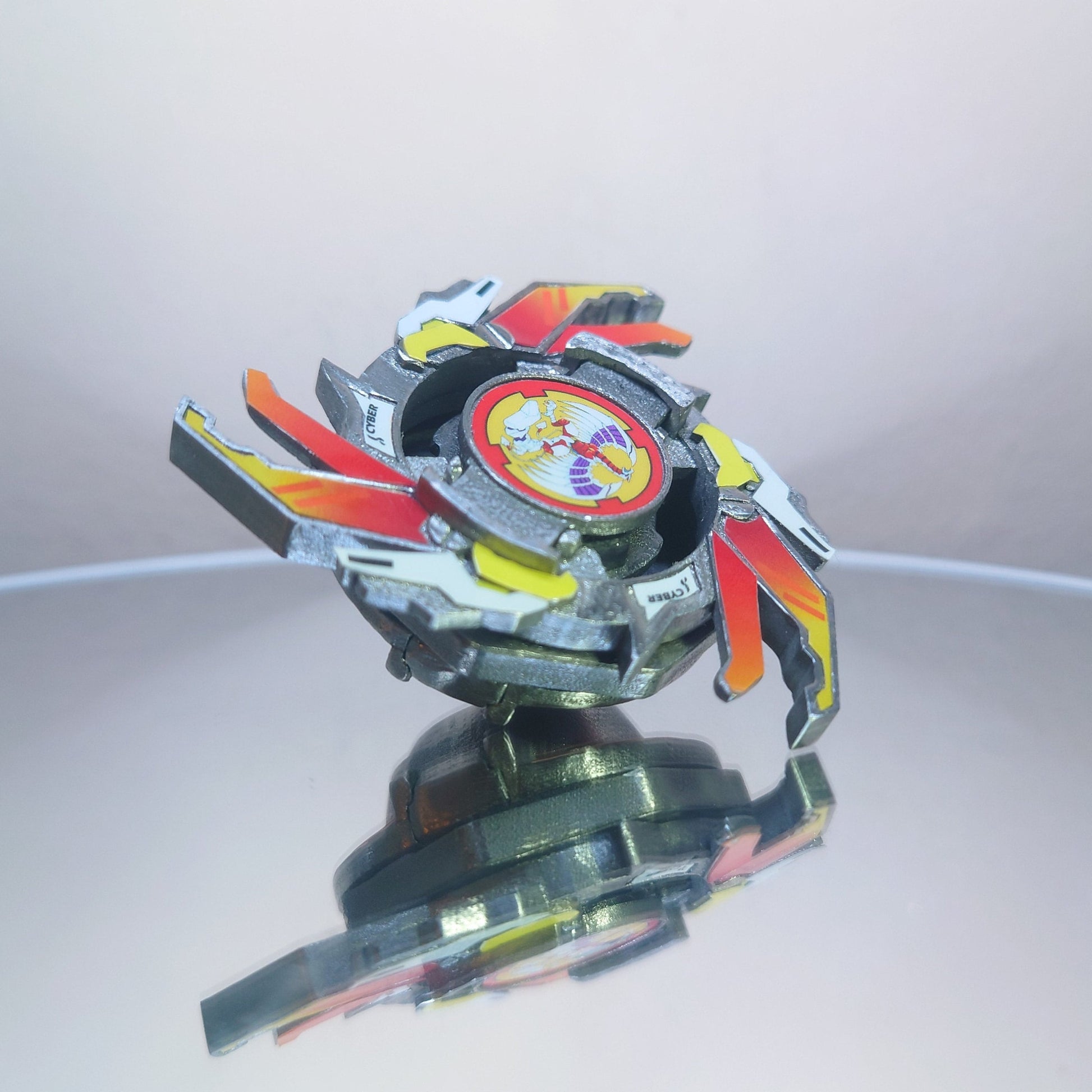FULL METAL Beyblade Cyber Dranzer (Stainless steel)