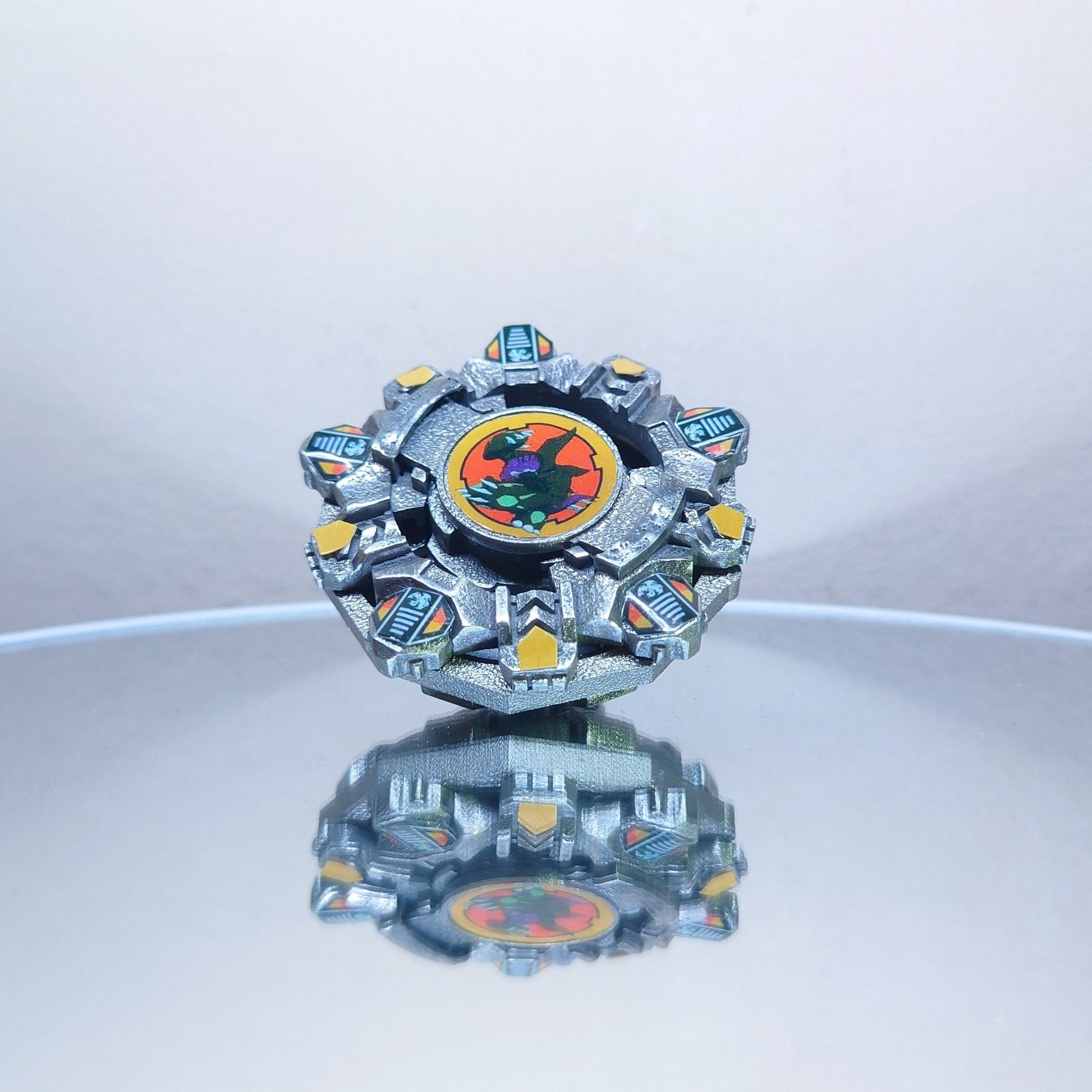 FULL METAL Beyblade Draciel V (Stainless steel)