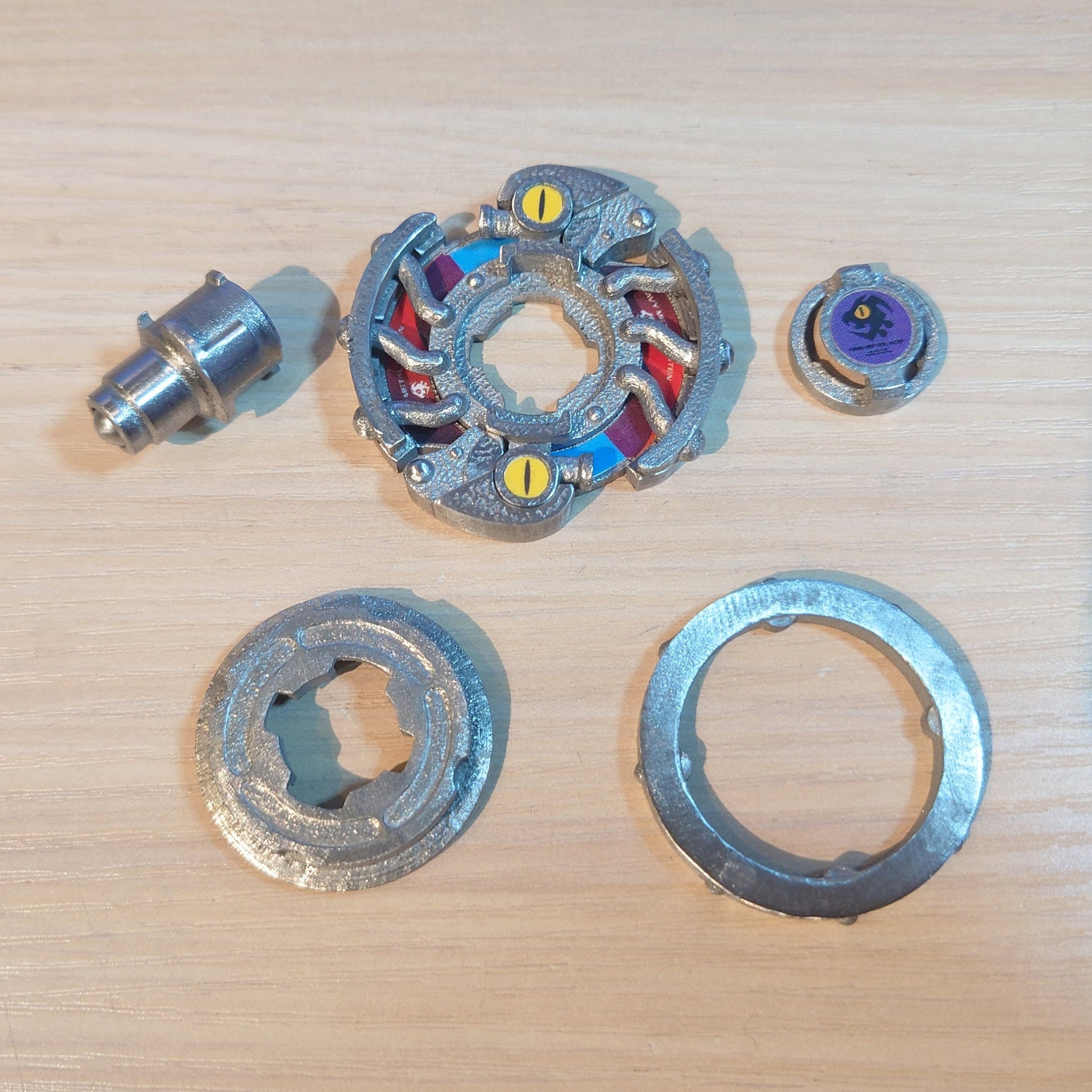 FULL METAL Beyblade Sea Drake MS (Stainless Steel)