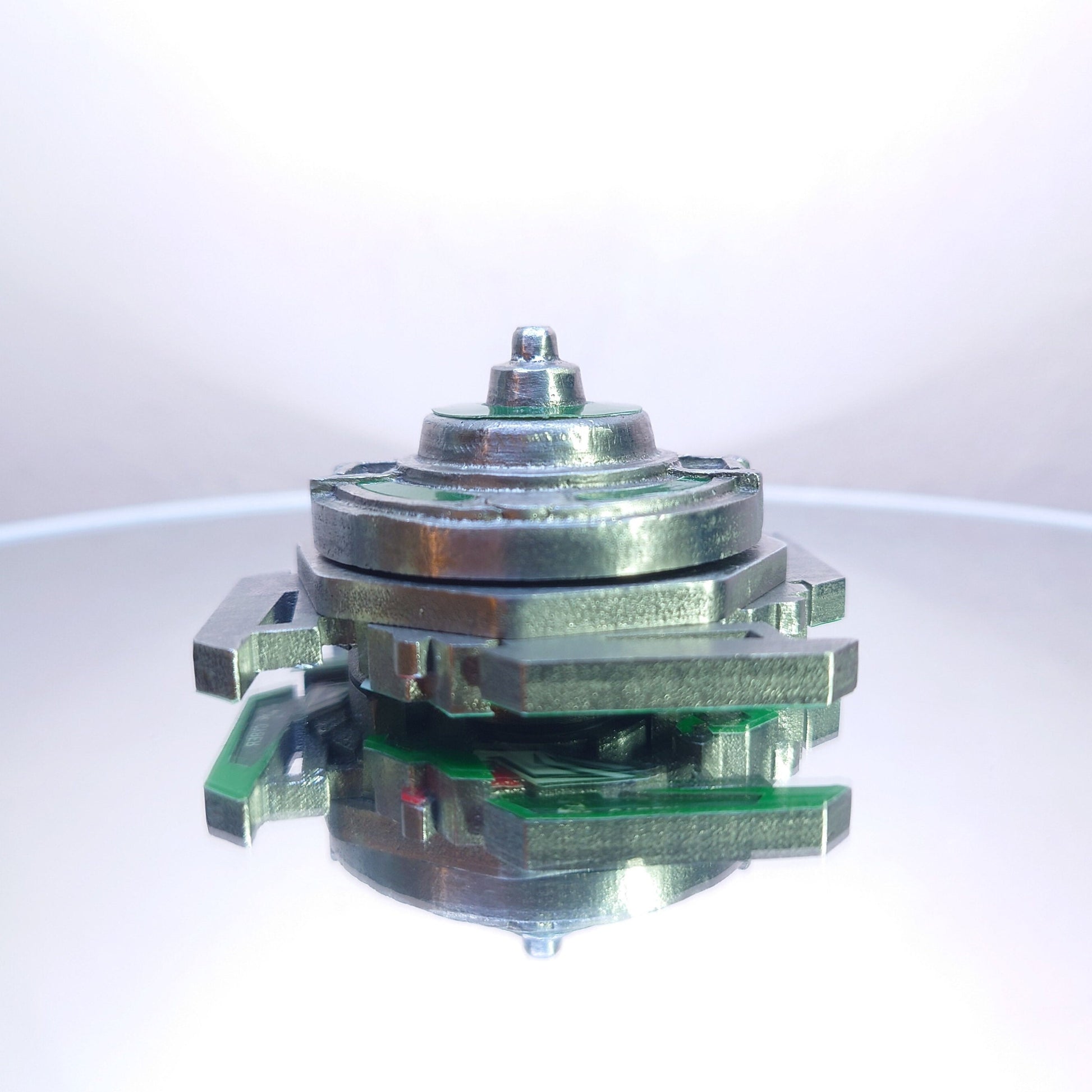 FULL METAL Beyblade Cyber Driger (Stainless steel)