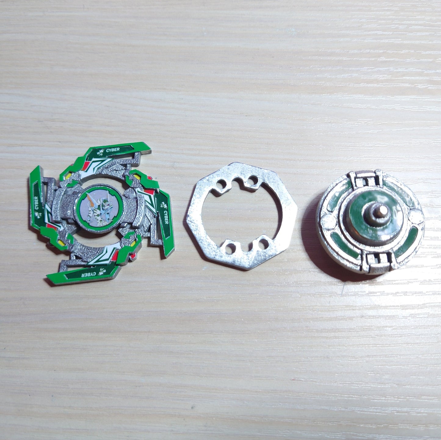 FULL METAL Beyblade Cyber Driger (Stainless steel)