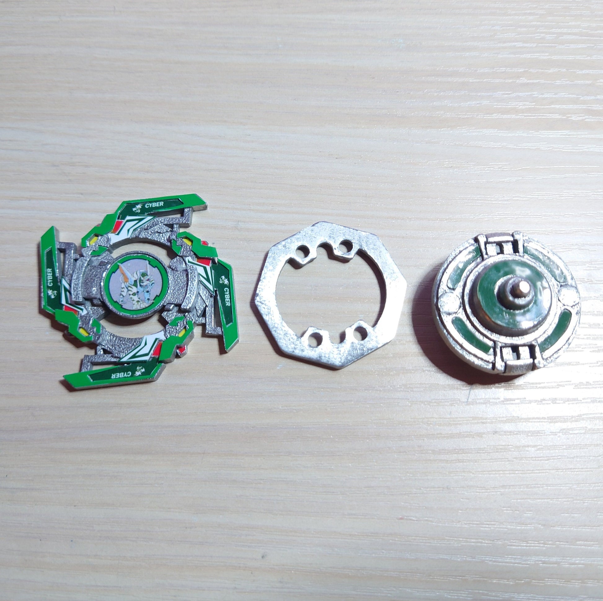FULL METAL Beyblade Cyber Driger (Stainless steel)