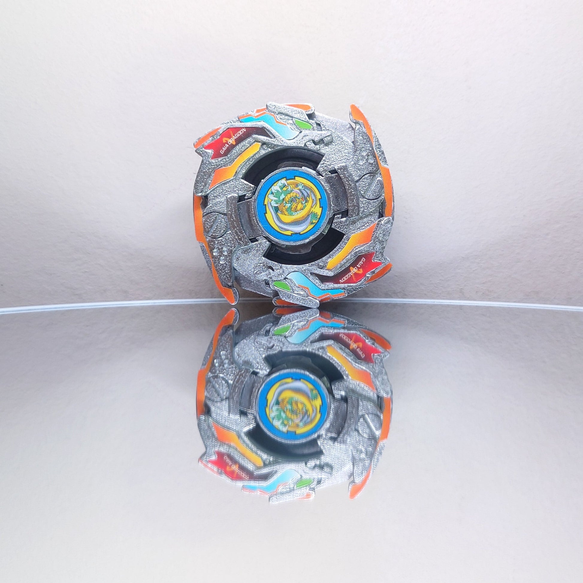 FULL METAL Beyblade Gaia Dragoon V (Stainless steel)