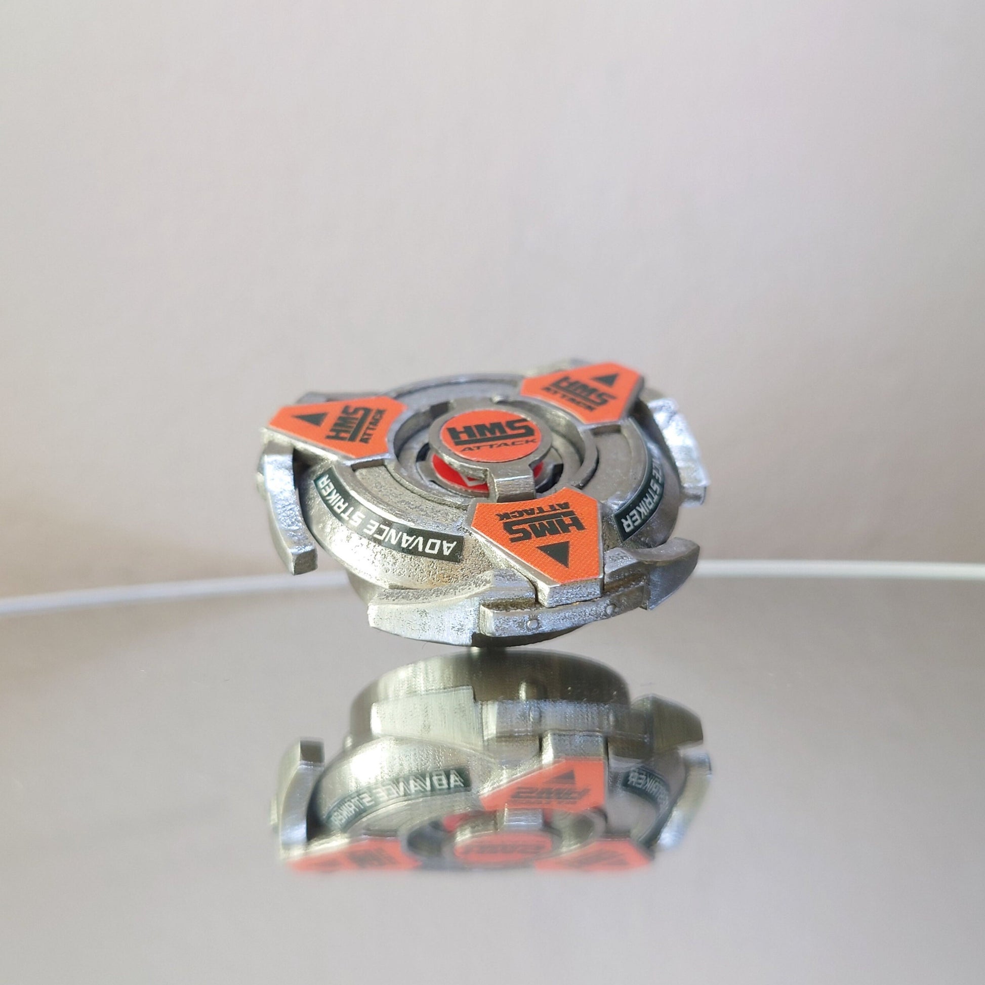 FULL METAL Beyblade Advanced Striker (Stainless Steel)