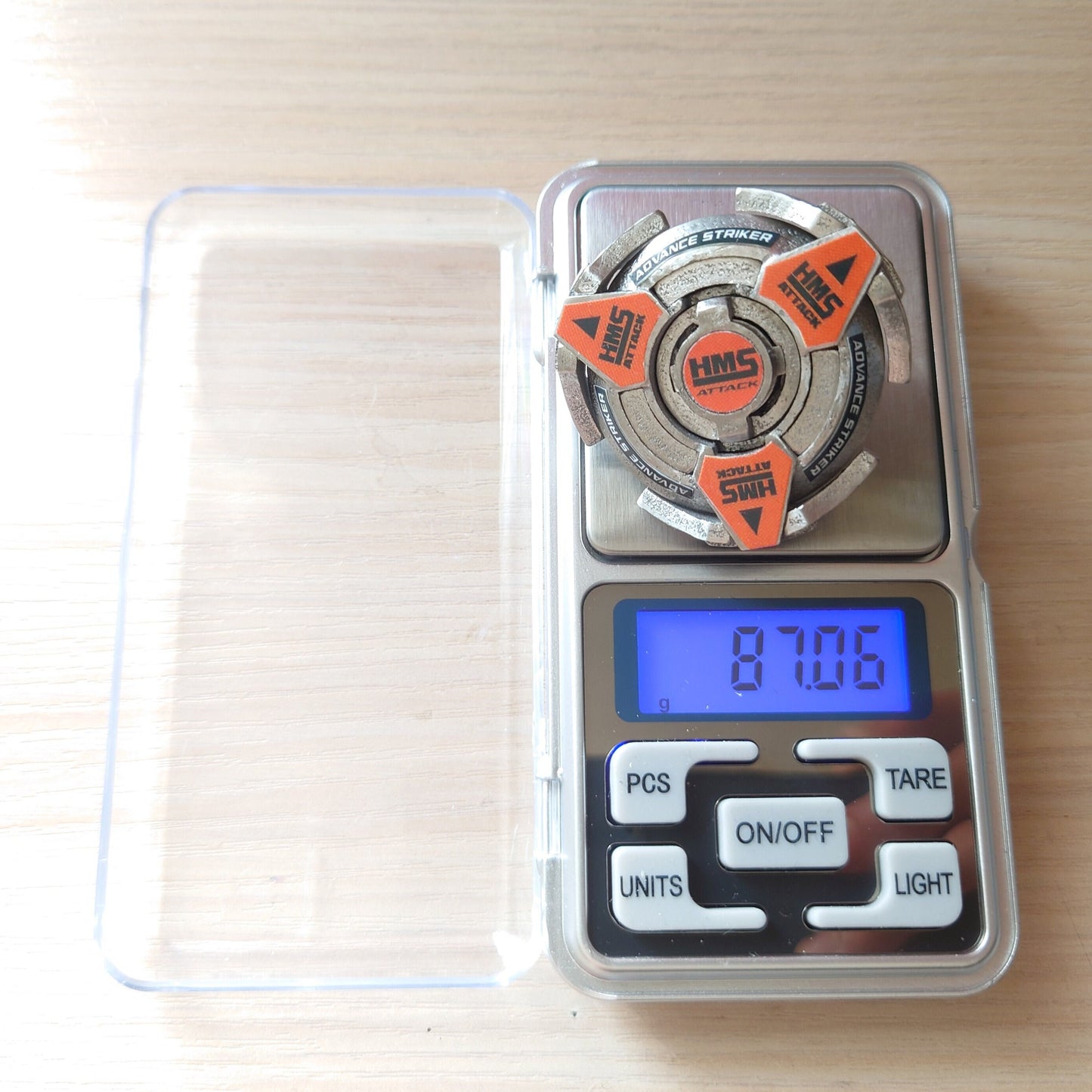 FULL METAL Beyblade Advanced Striker (Stainless Steel)