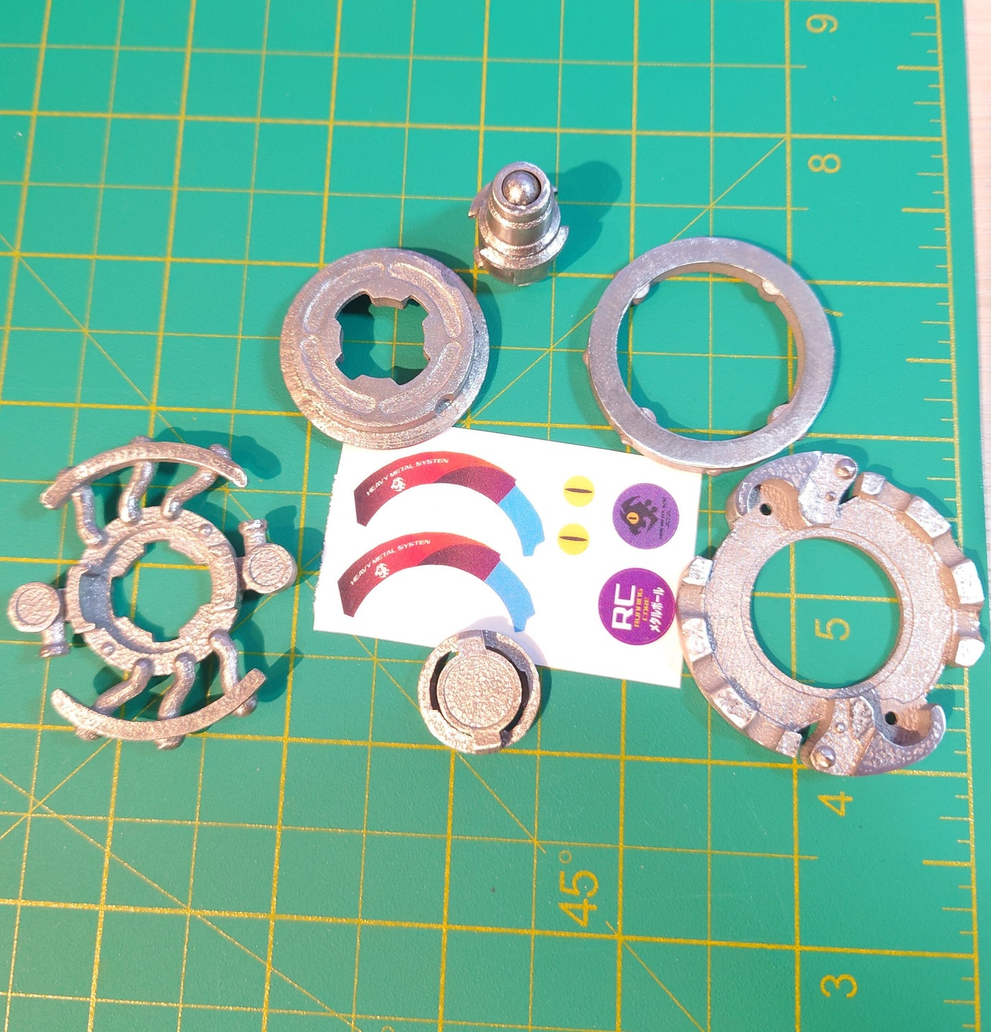 FULL METAL Beyblade Sea Drake MS (Stainless Steel)