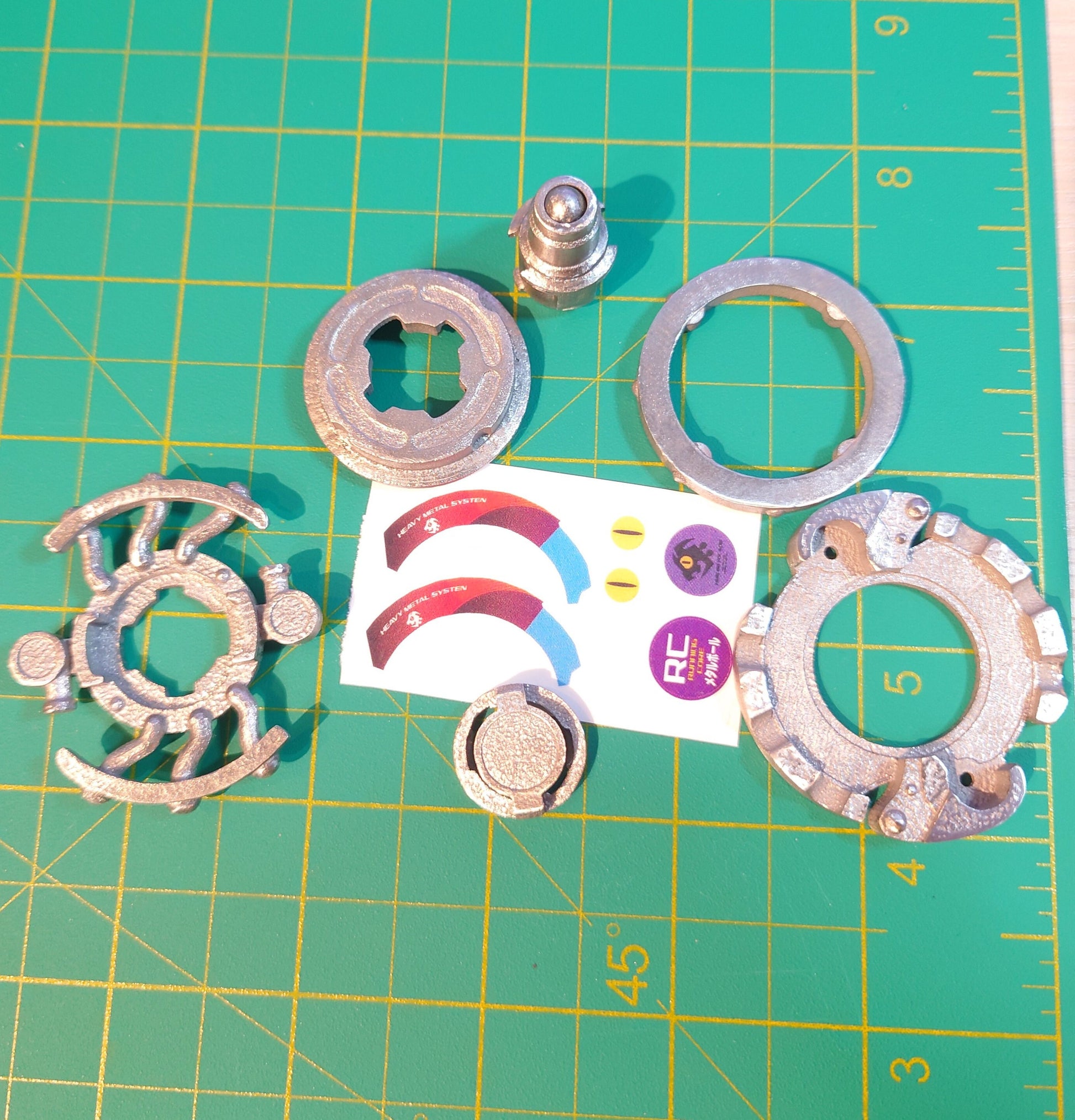FULL METAL Beyblade Sea Drake MS (Stainless Steel)