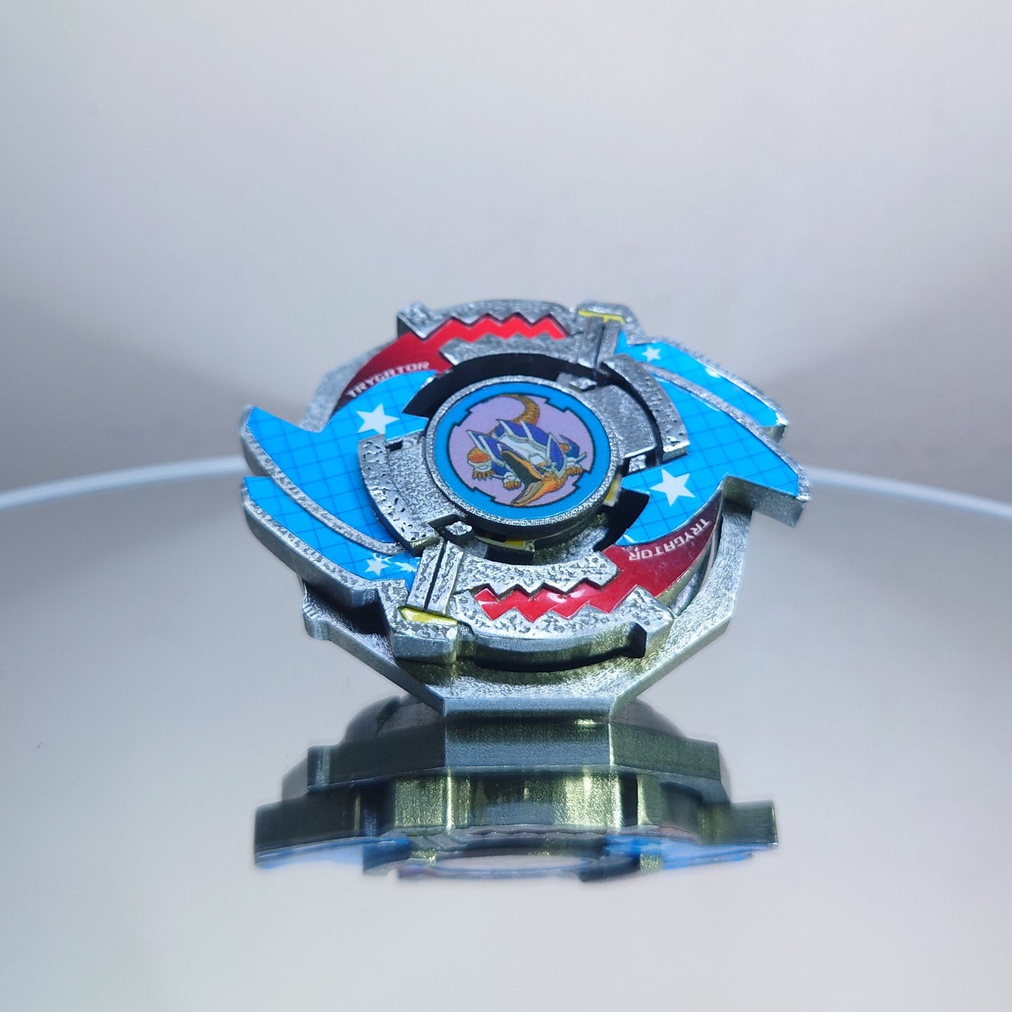 FULL METAL Beyblade Trygator (Stainless steel)