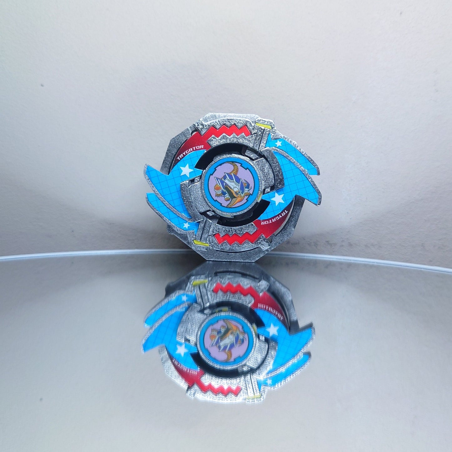 FULL METAL Beyblade Trygator (Stainless steel)
