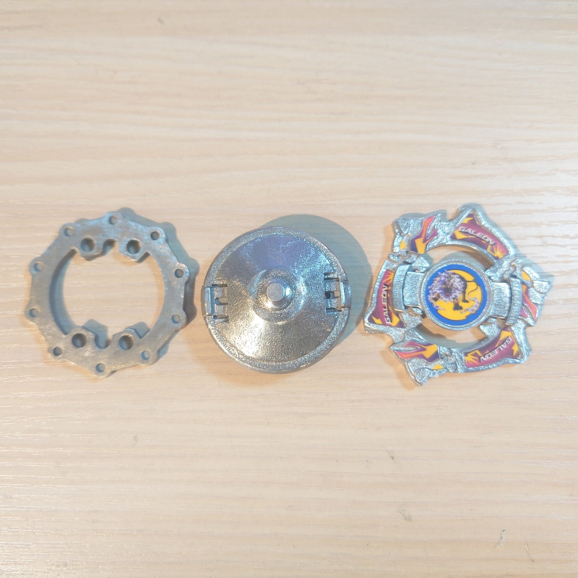 FULL METAL Beyblade Galeon 2 (Stainless steel)
