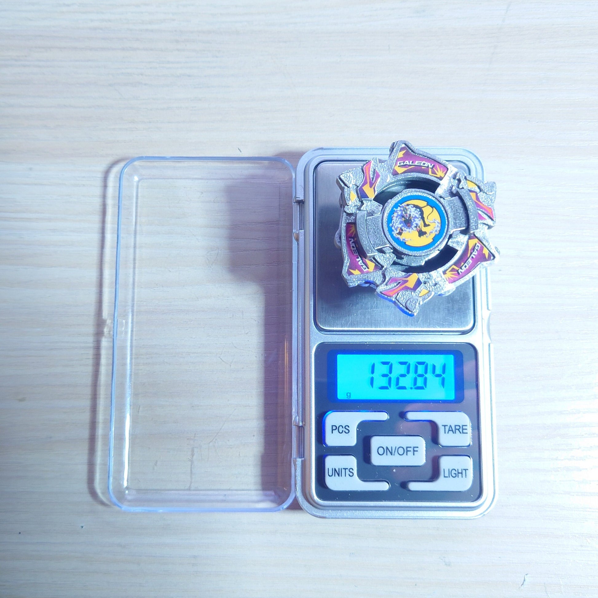FULL METAL Beyblade Galeon 2 (Stainless steel)