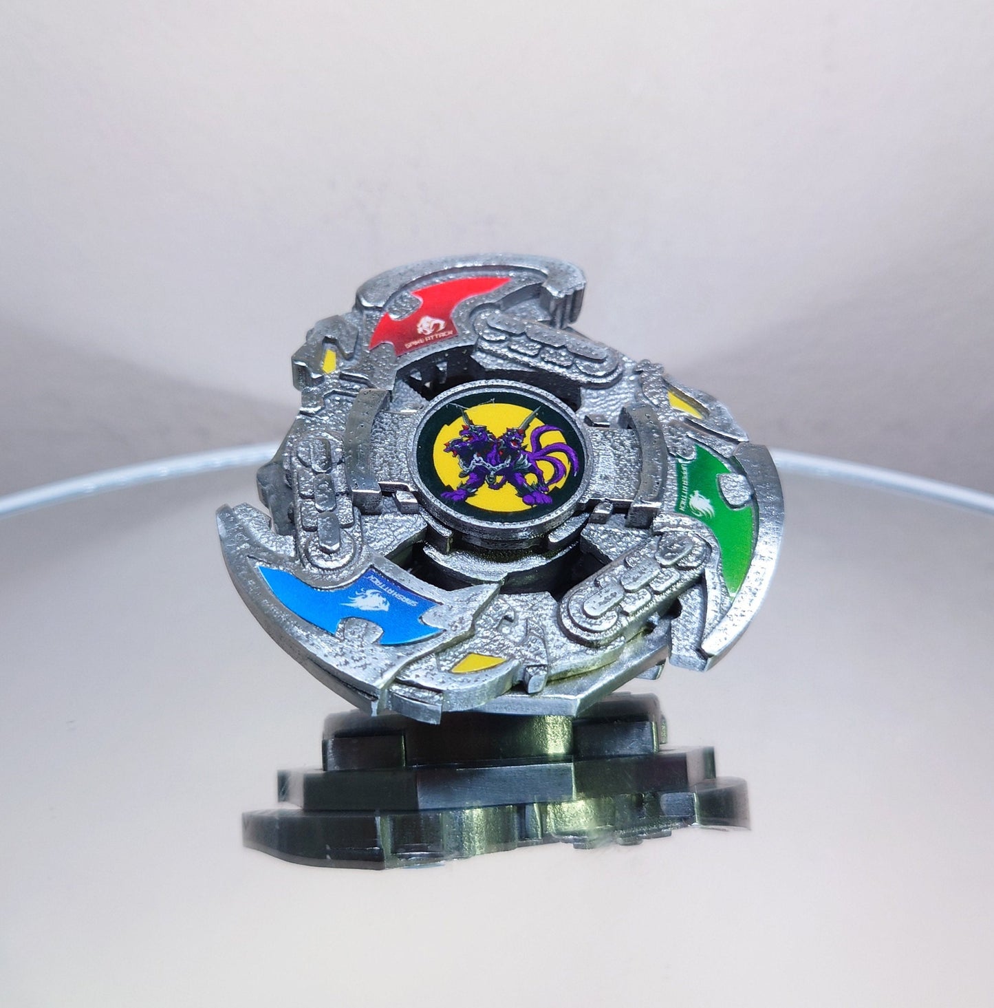 FULL METAL Beyblade Burning Kerberos (Stainless steel)