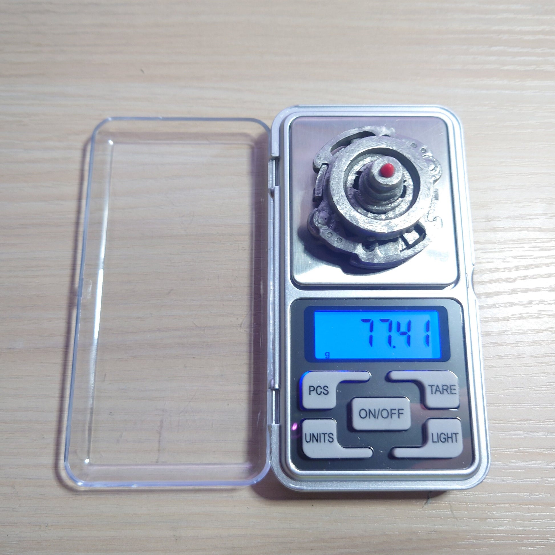 FULL METAL Beyblade Advanced Guardian (Stainless Steel)