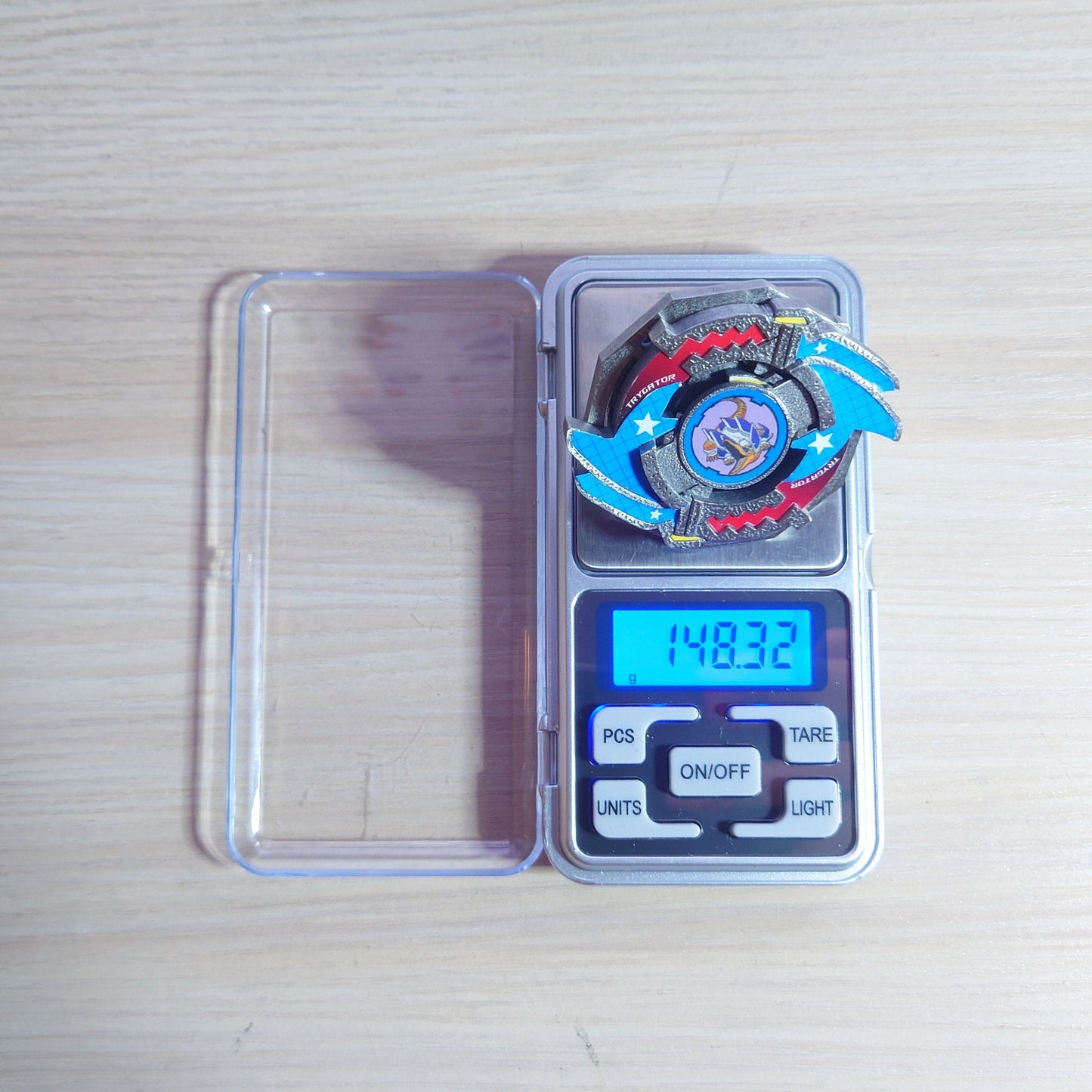 FULL METAL Beyblade Trygator (Stainless steel)
