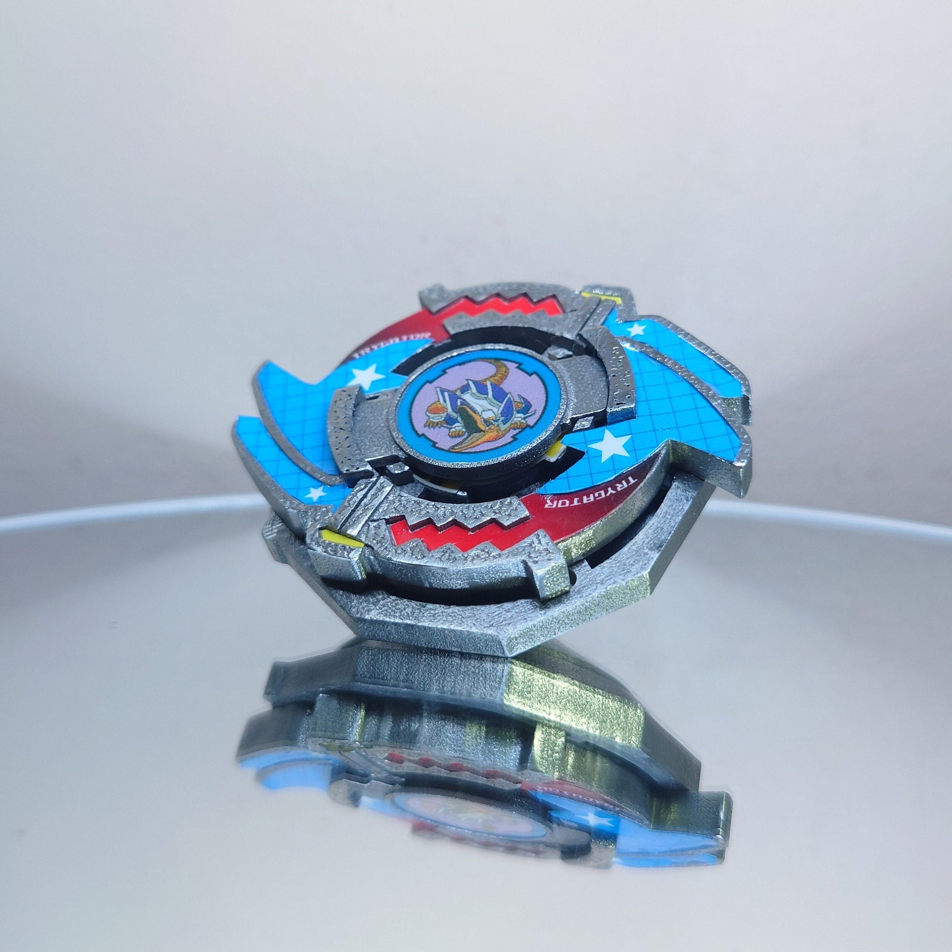 FULL METAL Beyblade Trygator (Stainless steel)