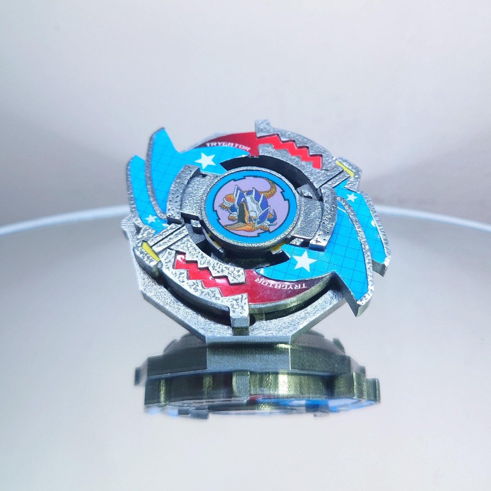 FULL METAL Beyblade Trygator (Stainless steel)