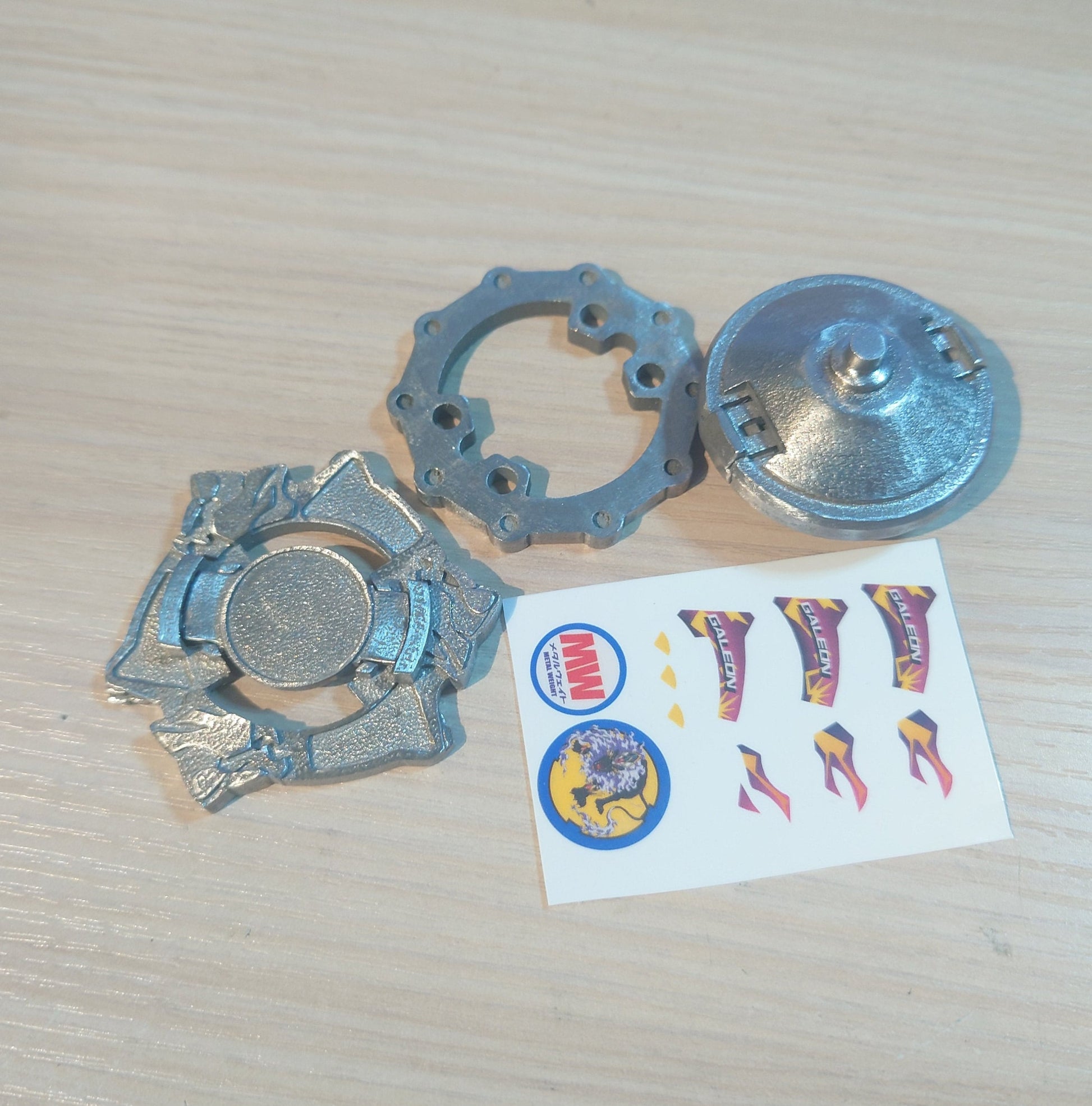 FULL METAL Beyblade Galeon 2 (Stainless steel)