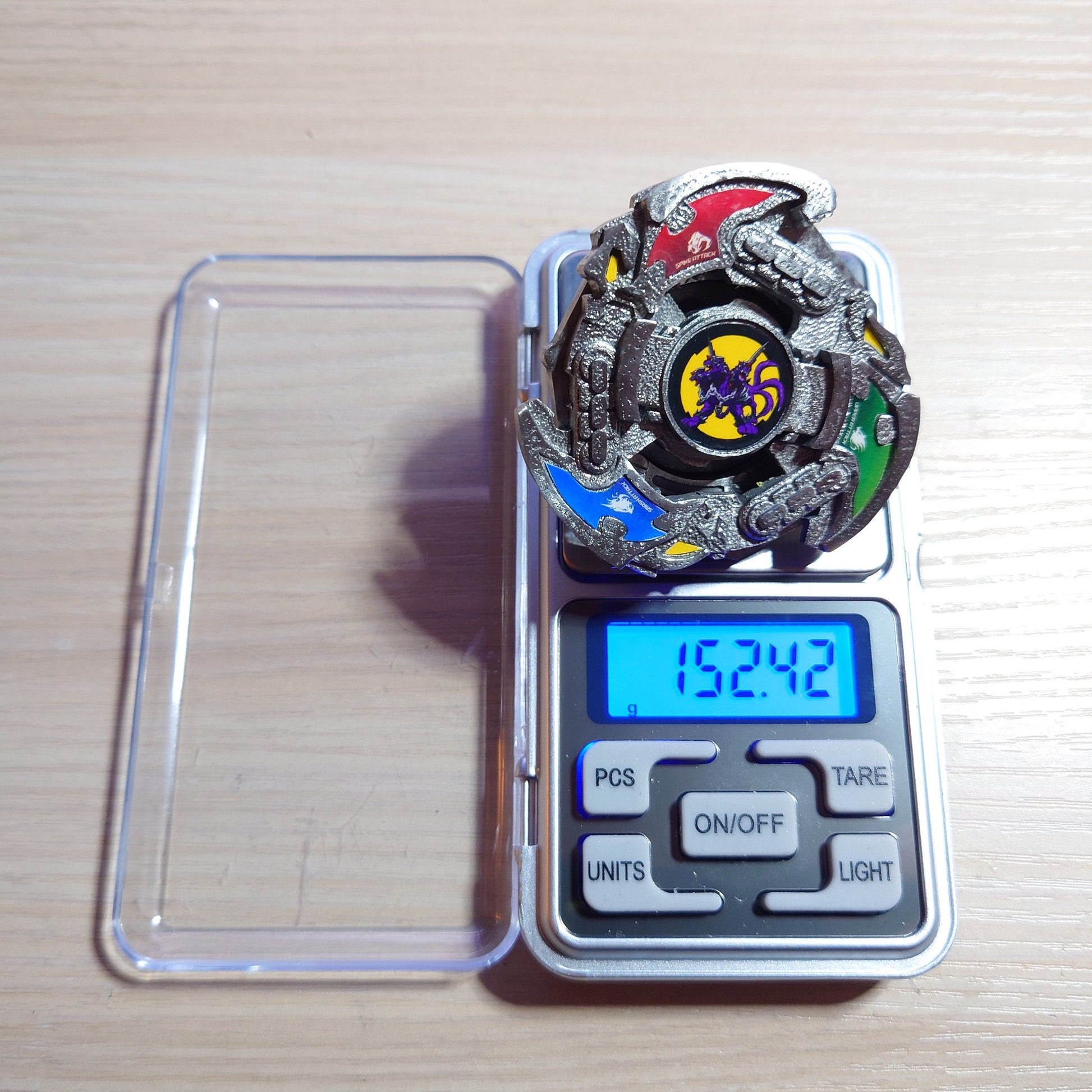FULL METAL Beyblade Burning Kerberos (Stainless steel)