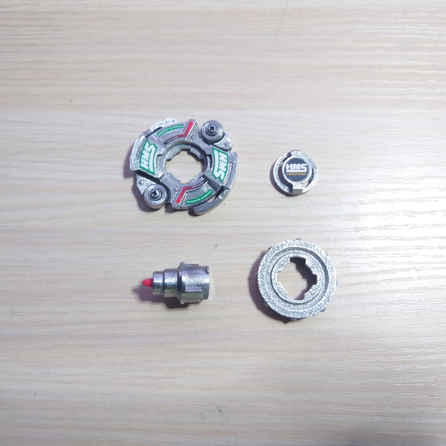 FULL METAL Beyblade Advanced Guardian (Stainless Steel)