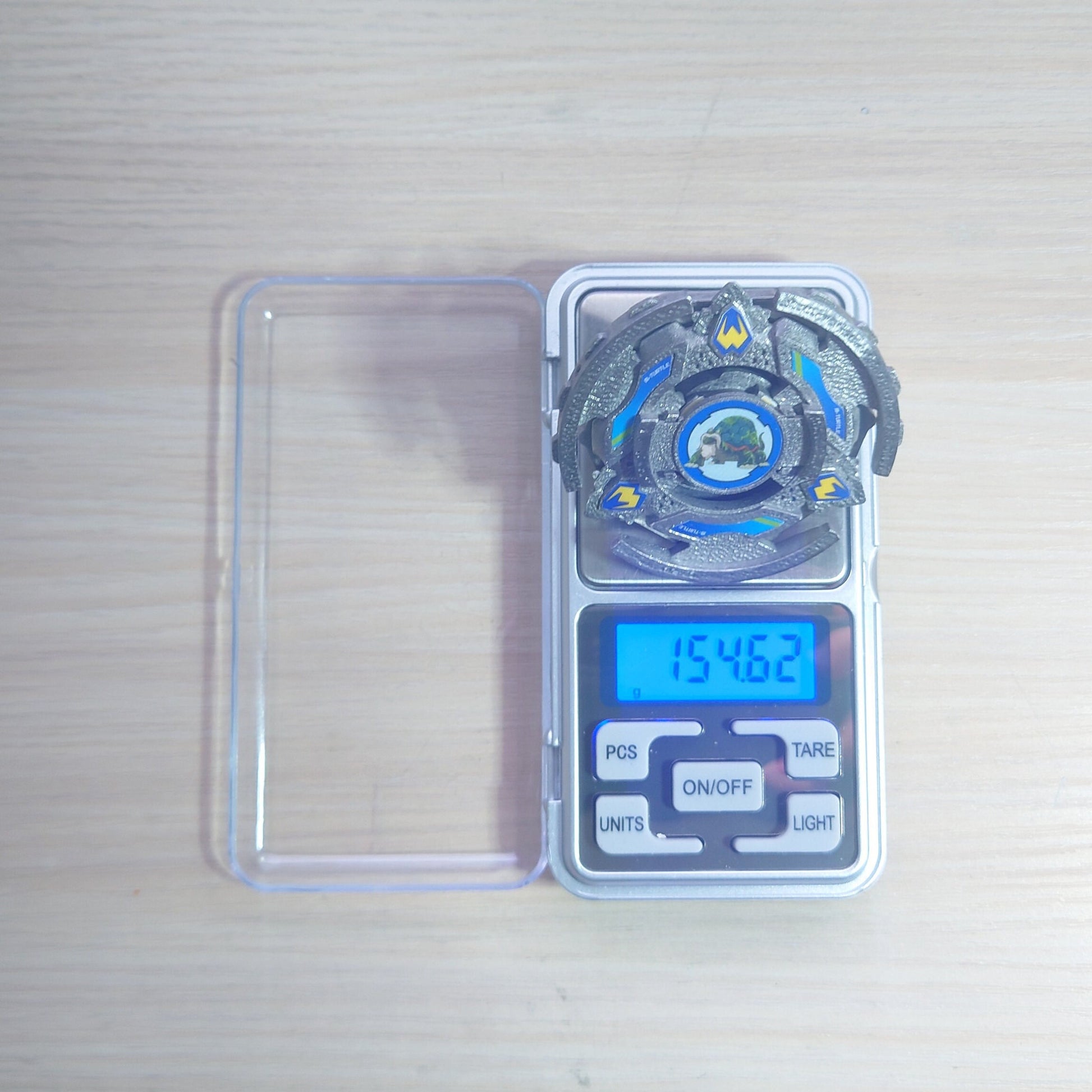 FULL METAL Beyblade Master Draciel (Stainless steel)