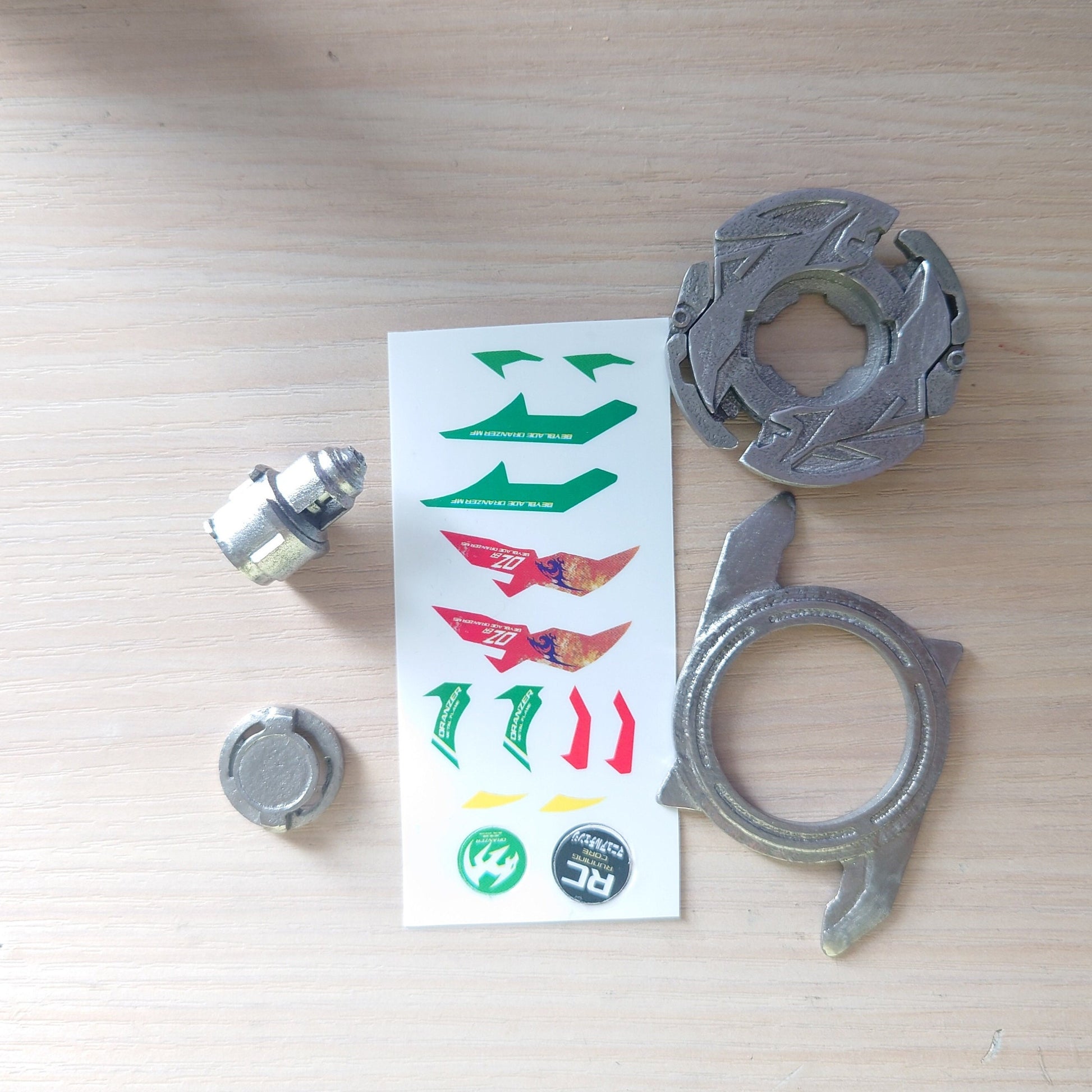 FULL METAL Beyblade Dranzer MF (Stainless steel)